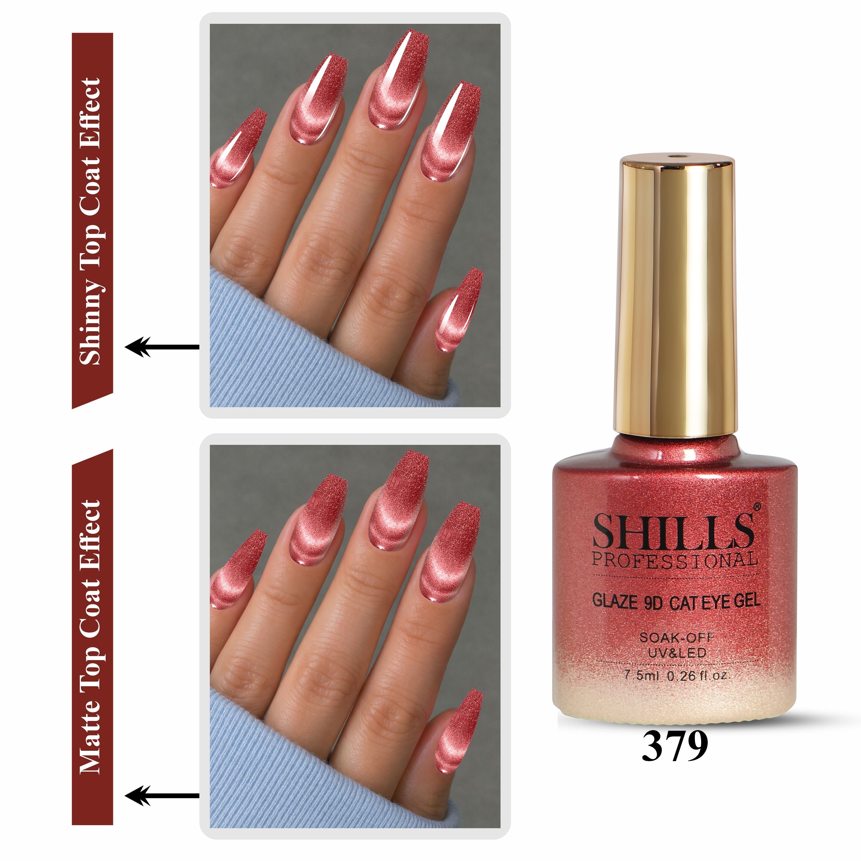 Glaze 9D CAT EYE GEL POLISH 7.5ml