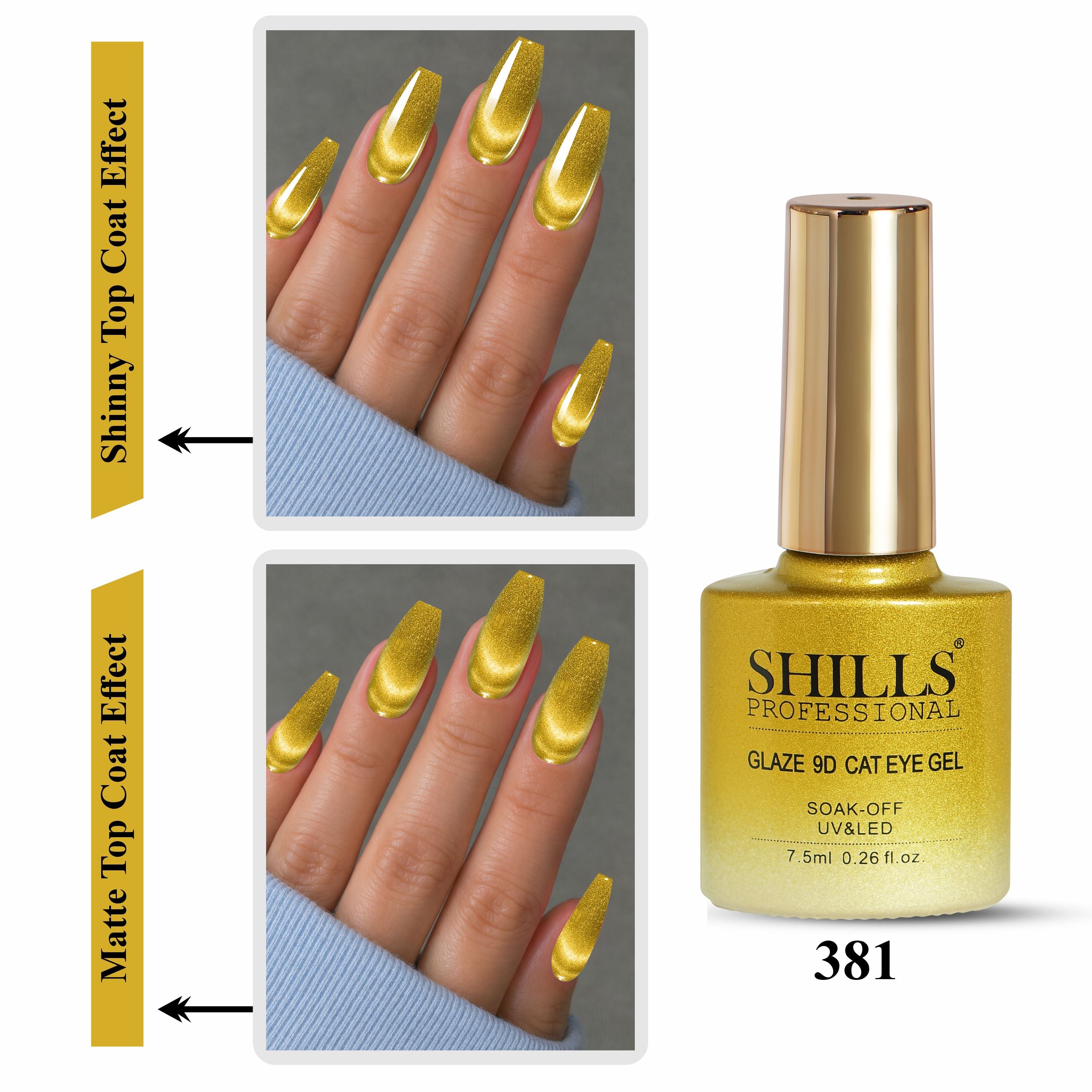 Glaze 9D CAT EYE GEL POLISH 7.5ml