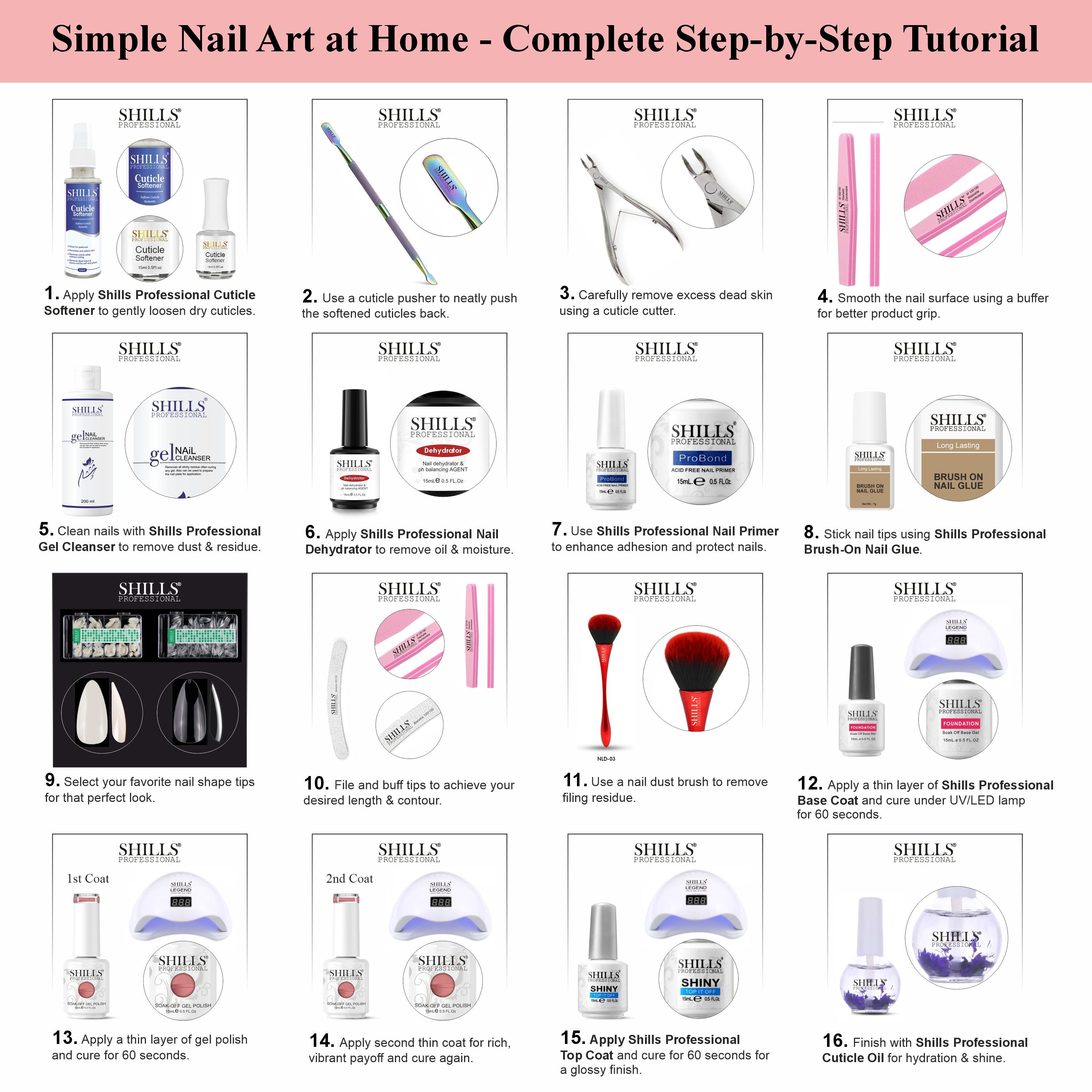 SHILLS PROFESSIONAL UV/LED Jelly Gel Polish 15ml