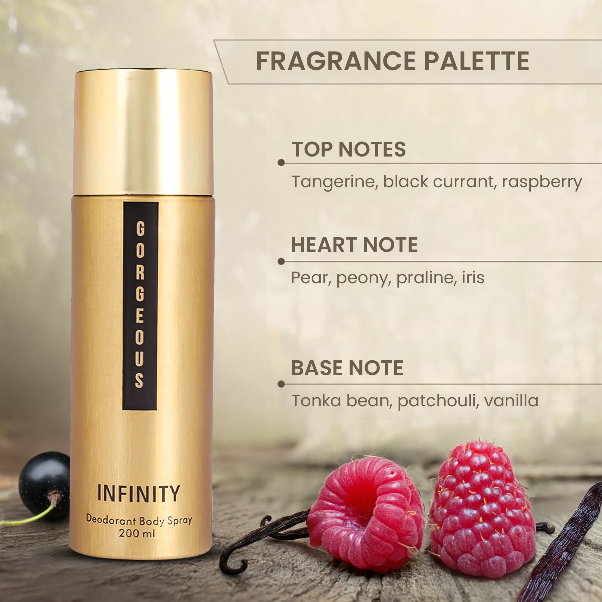Gorgeous Deodrant - 200 ml