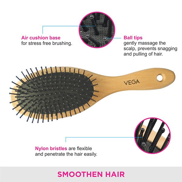 Cushion Brush (Wooden) - E2-CBB