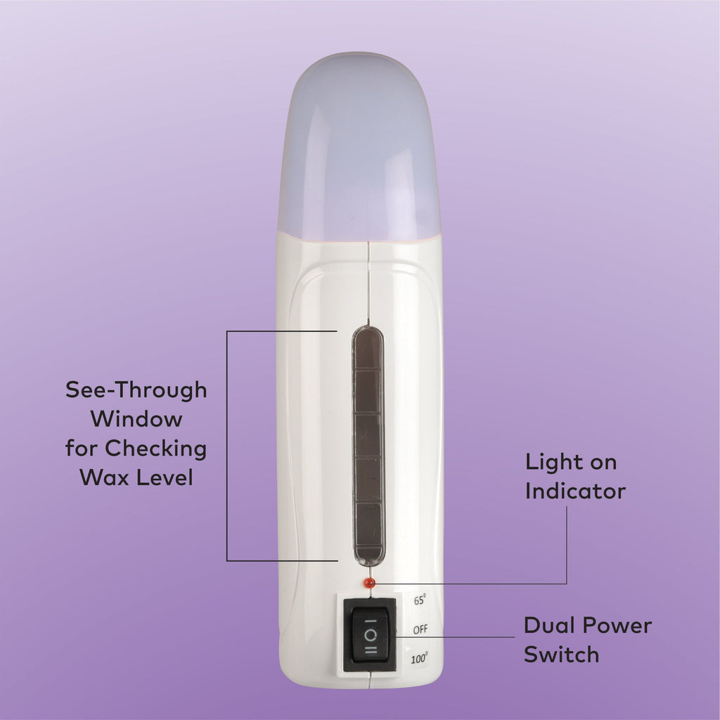 ROLL-ON DEPILATORY WAX HEATER Dual Temperature System