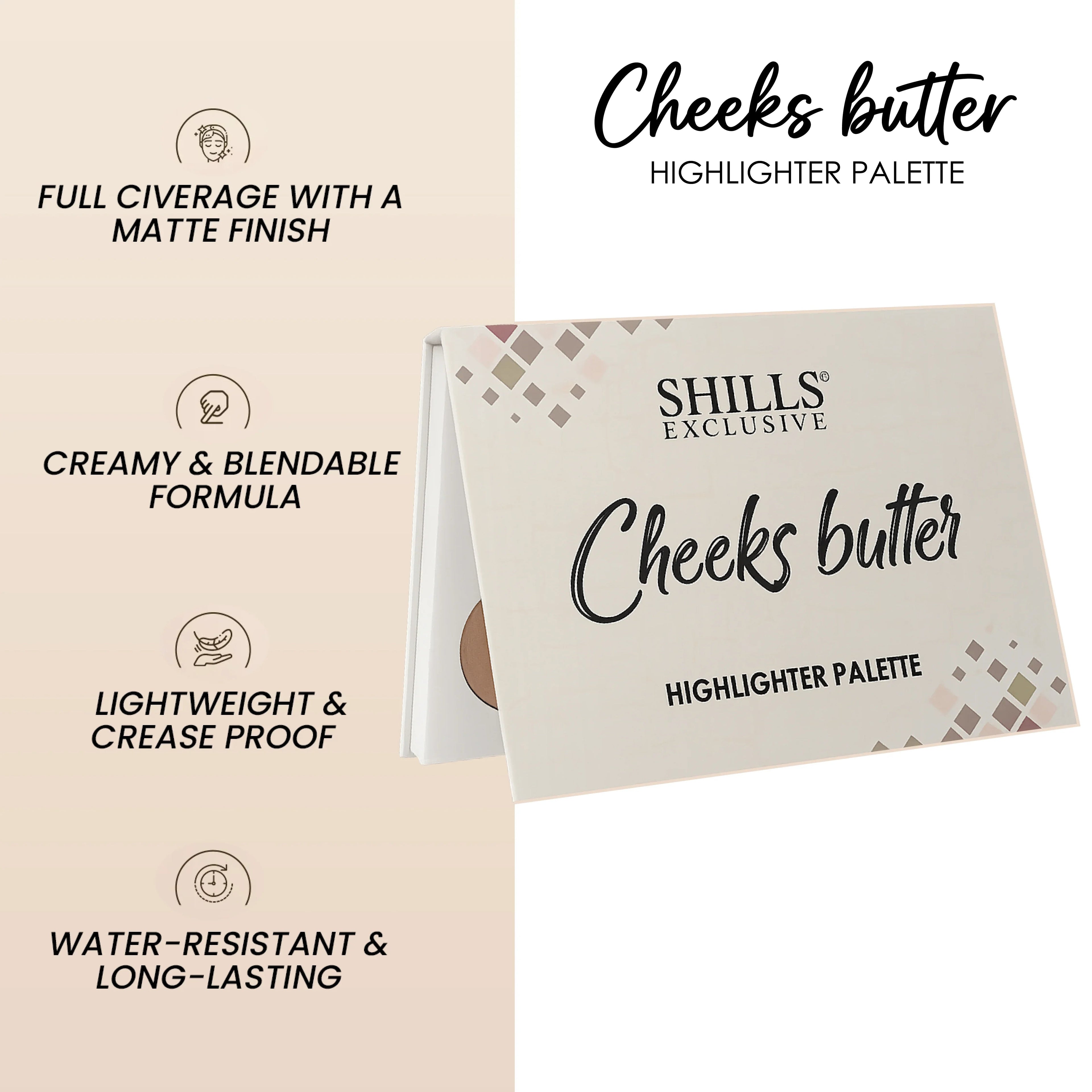 Cheeks Butter Highlighter Palette