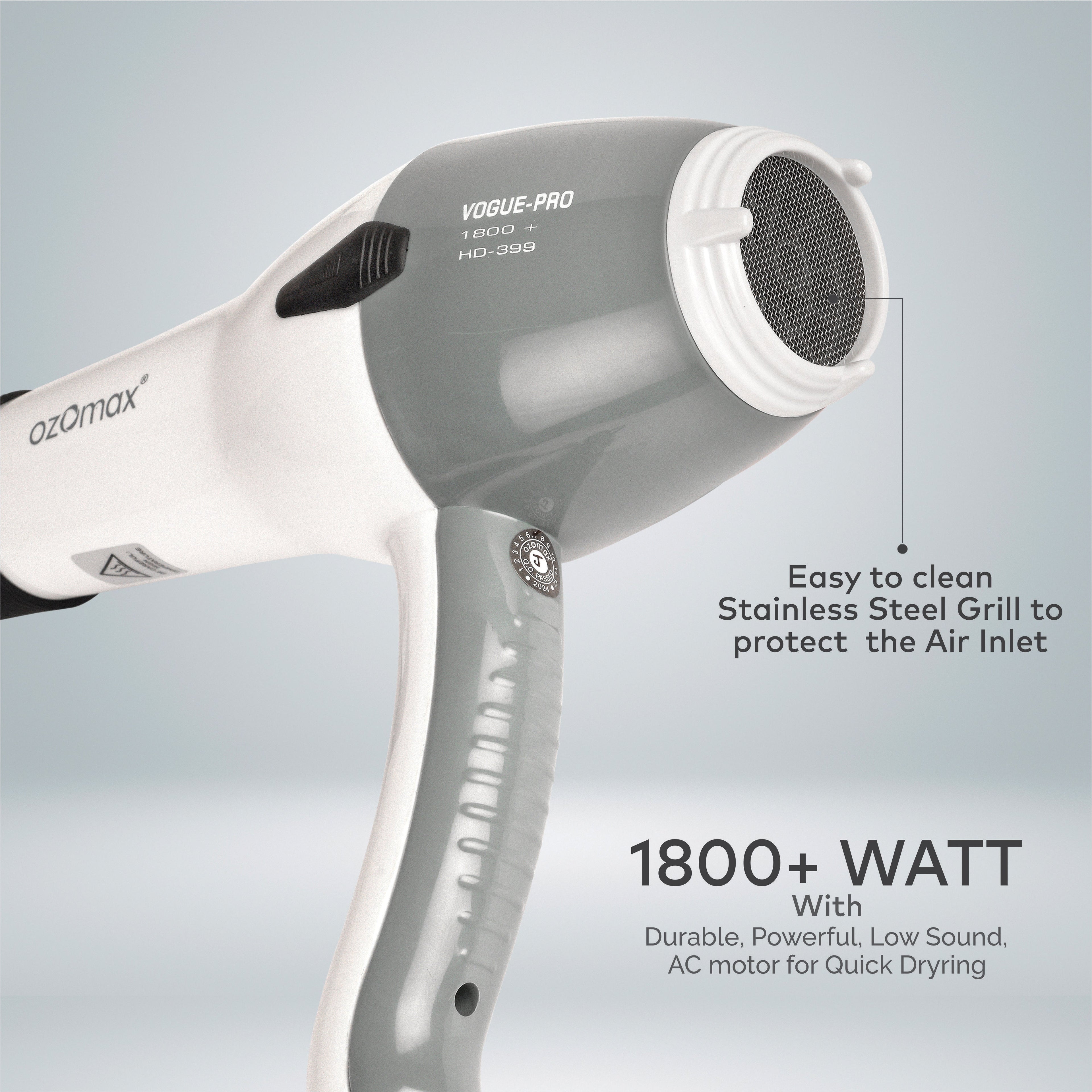 Vogue Pro Salon Hair Dryer 1800+