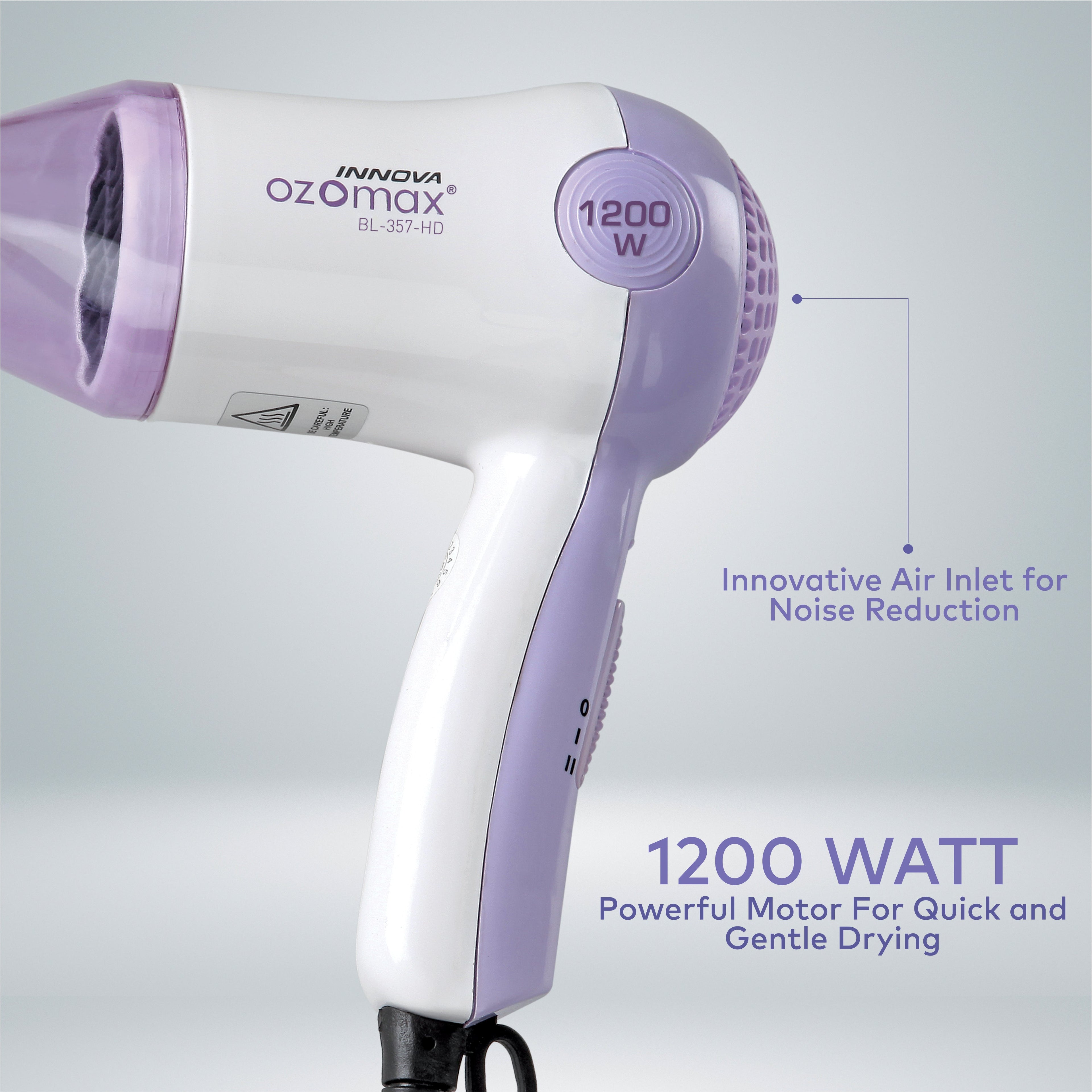 NEW INNOVA HAIR DRYER 1200 WATT