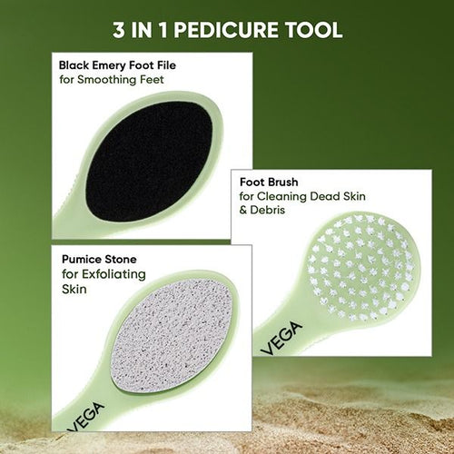 3 in 1 Pedicure Tool - PD-20