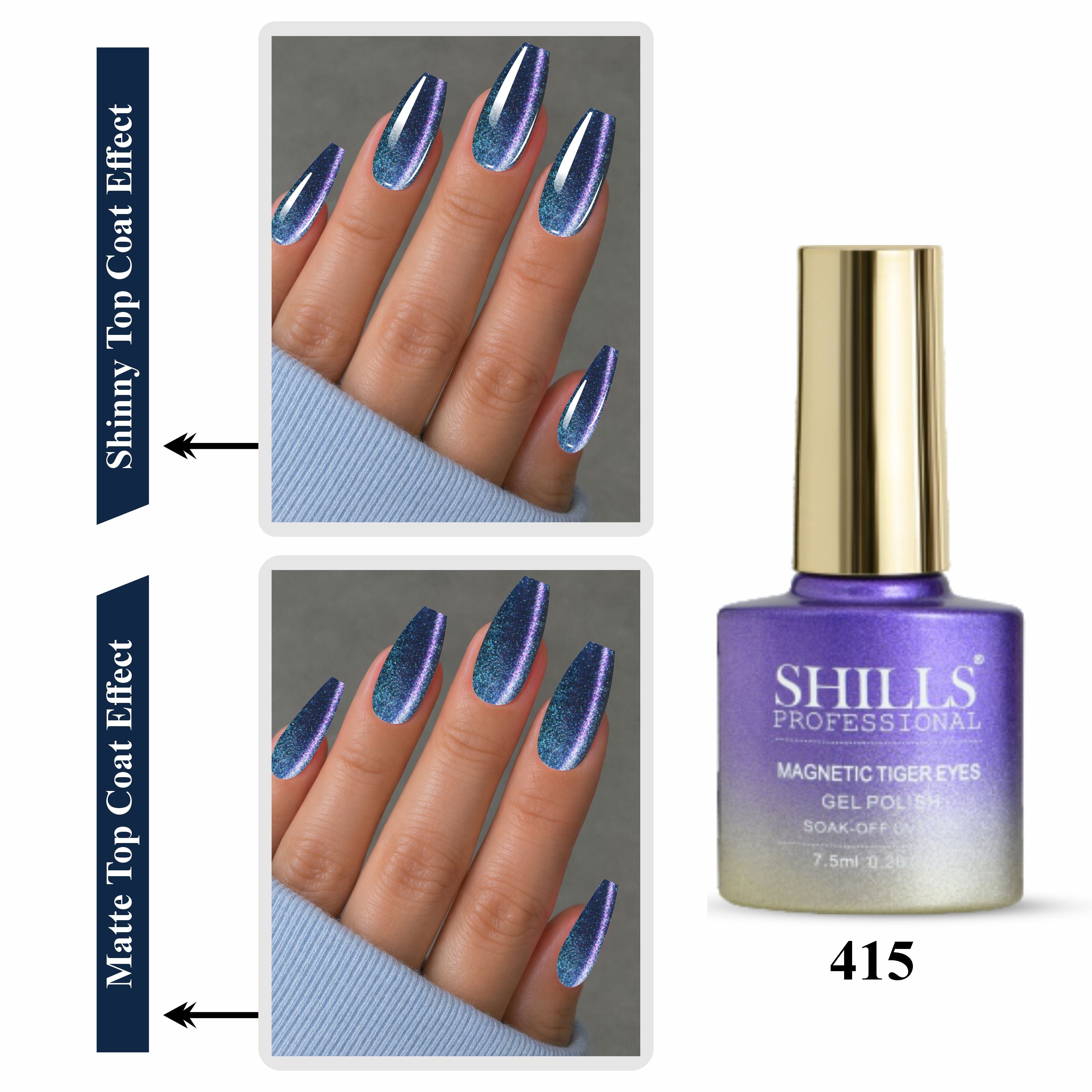 Magnetic Tiger Cat Eye Gel Polish 7.5ml