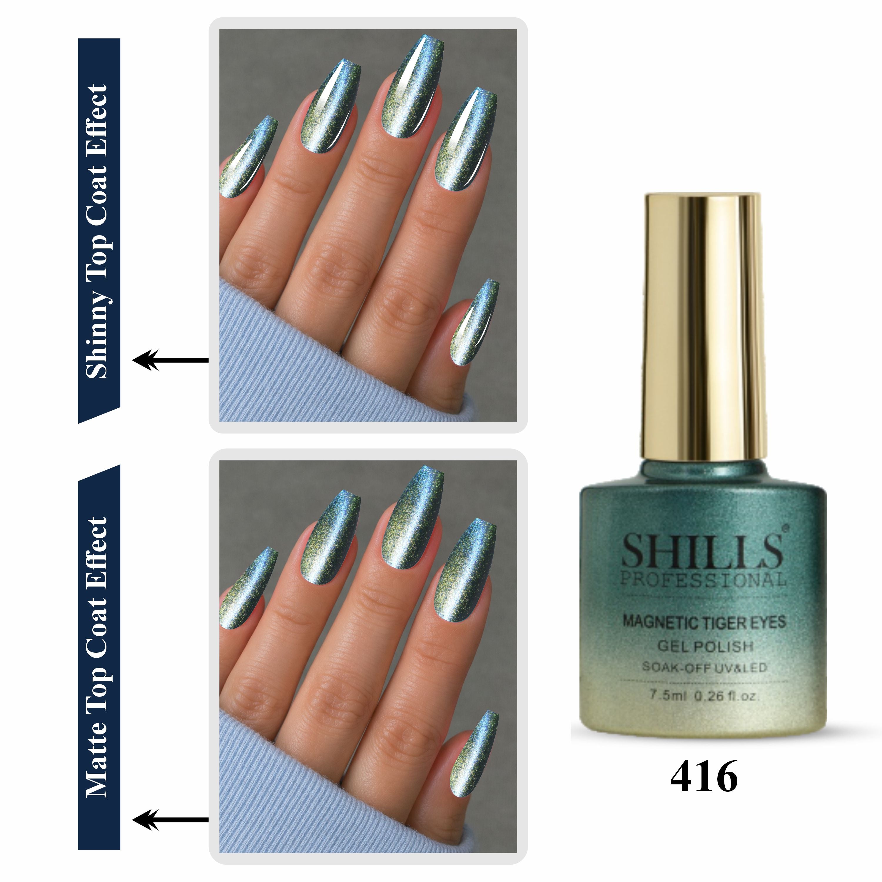 Magnetic Tiger Cat Eye Gel Polish 7.5ml