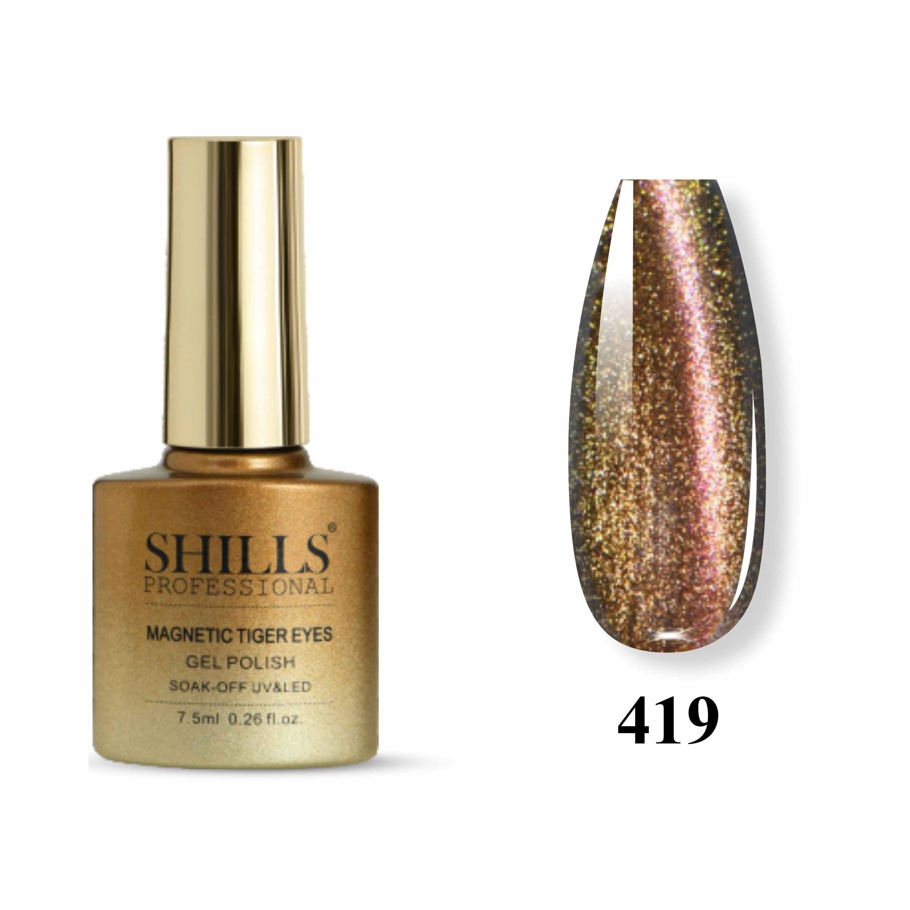 Magnetic Tiger Cat Eye Gel Polish 7.5ml