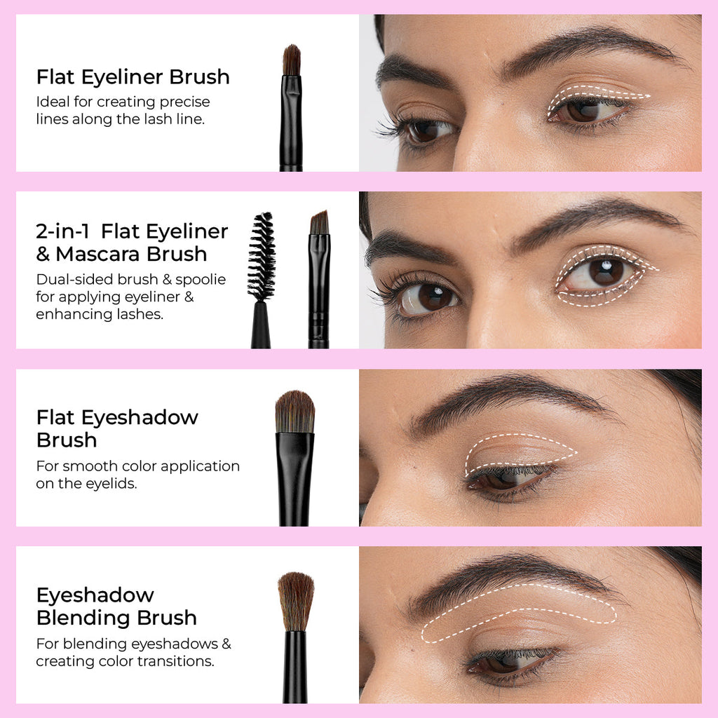 Face & Eyes Perfection Brush Set