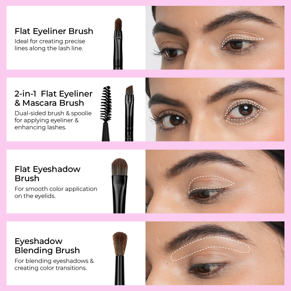 Face & Eyes Perfection Brush Set
