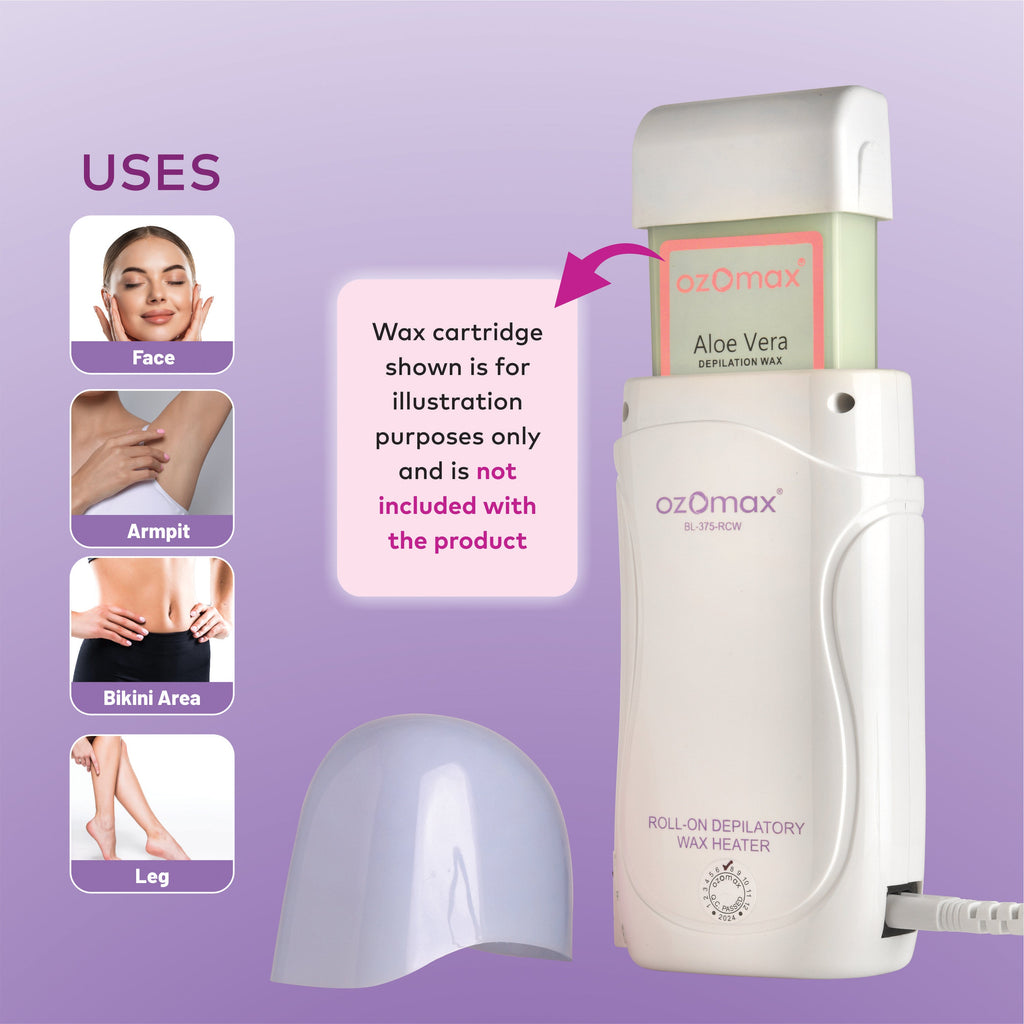ROLL-ON DEPILATORY WAX HEATER Dual Temperature System