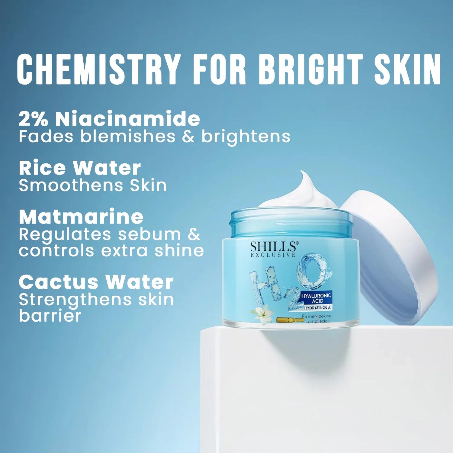 H2O Hyaluronic Acid Hydrating Gel