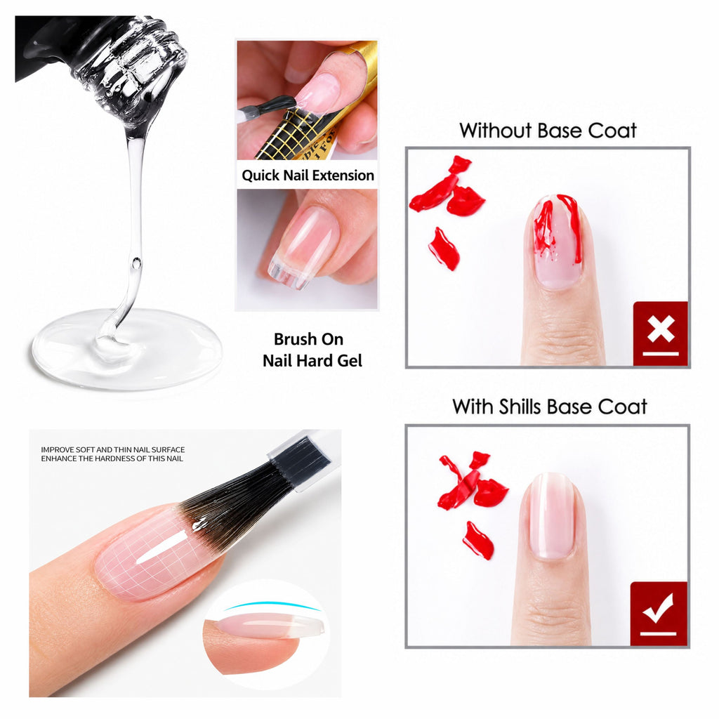 Nail Base Coat and Top Shine Coat Combo 30ML