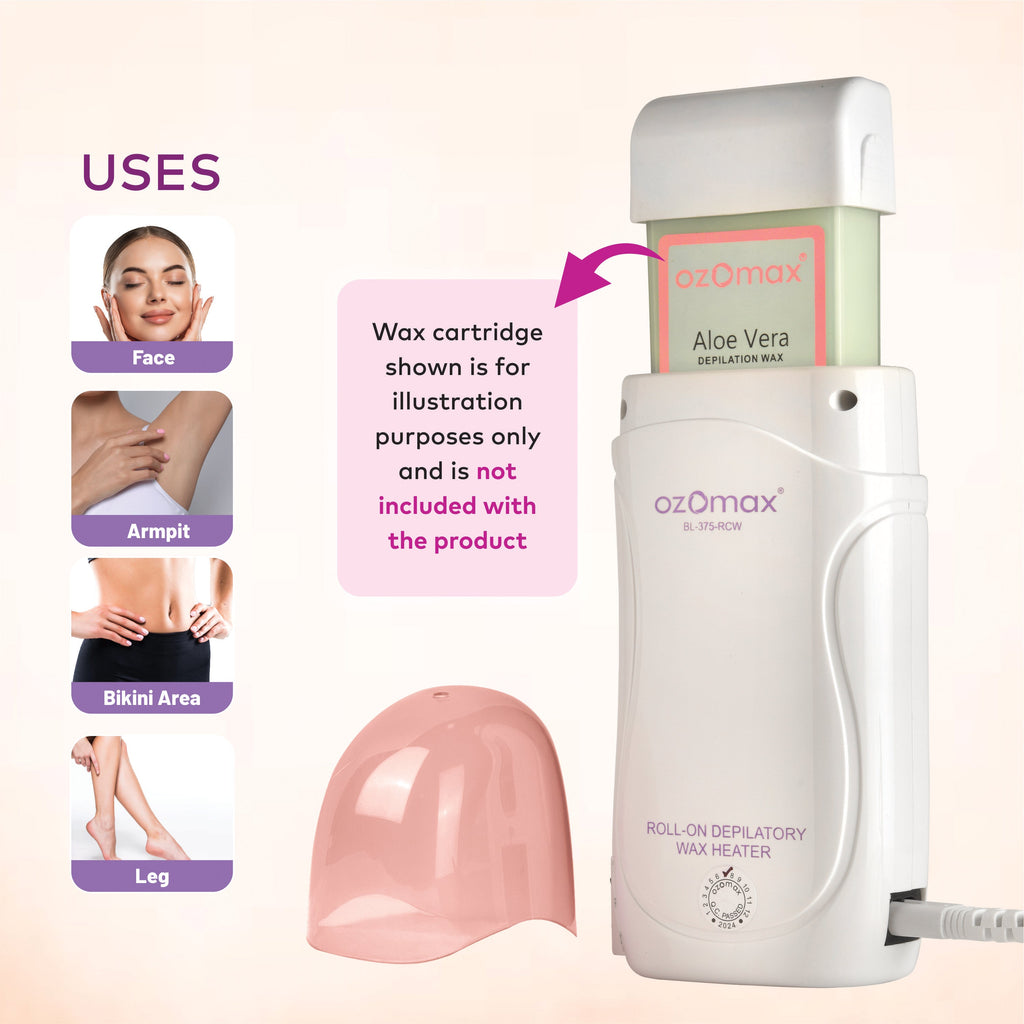 ROLL-ON DEPILATORY WAX HEATER