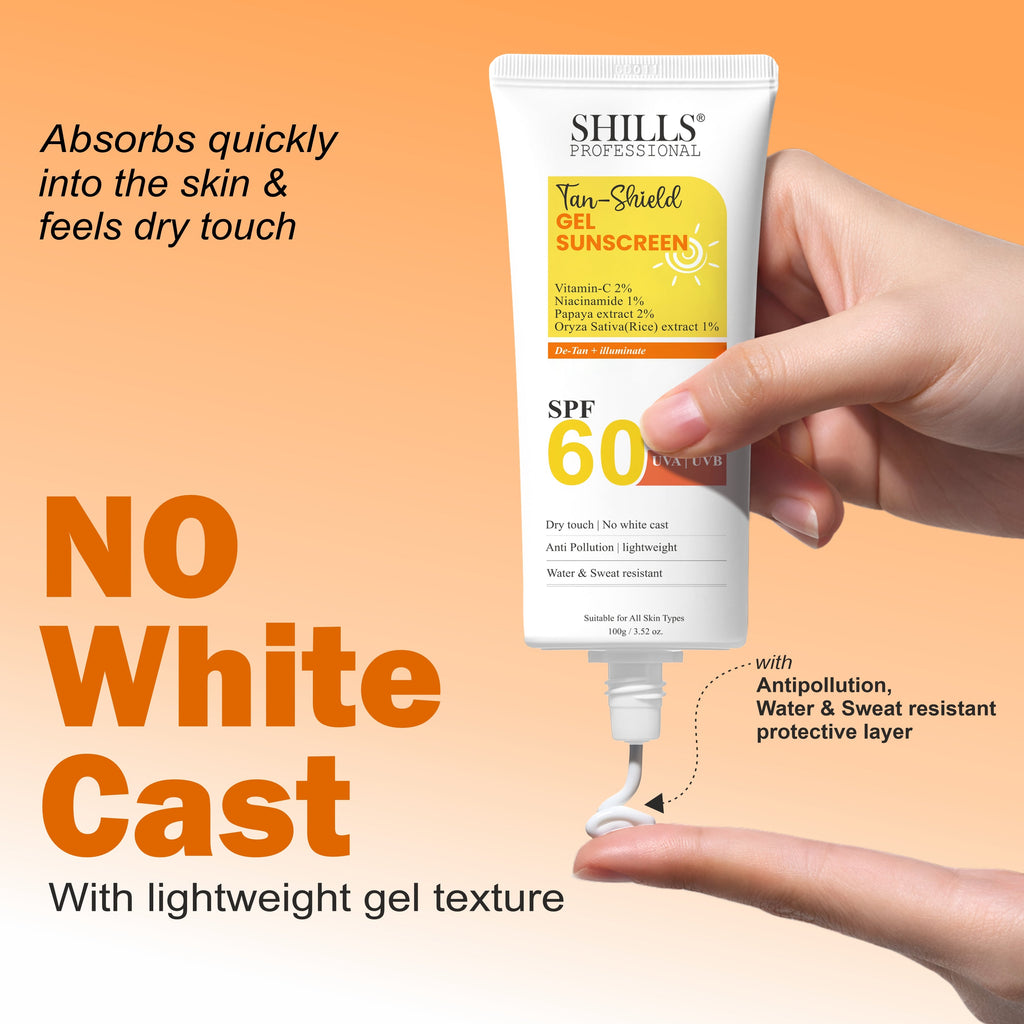 SHILLS Tan-Shield Gel Sunscreen SPF 60 PA+++