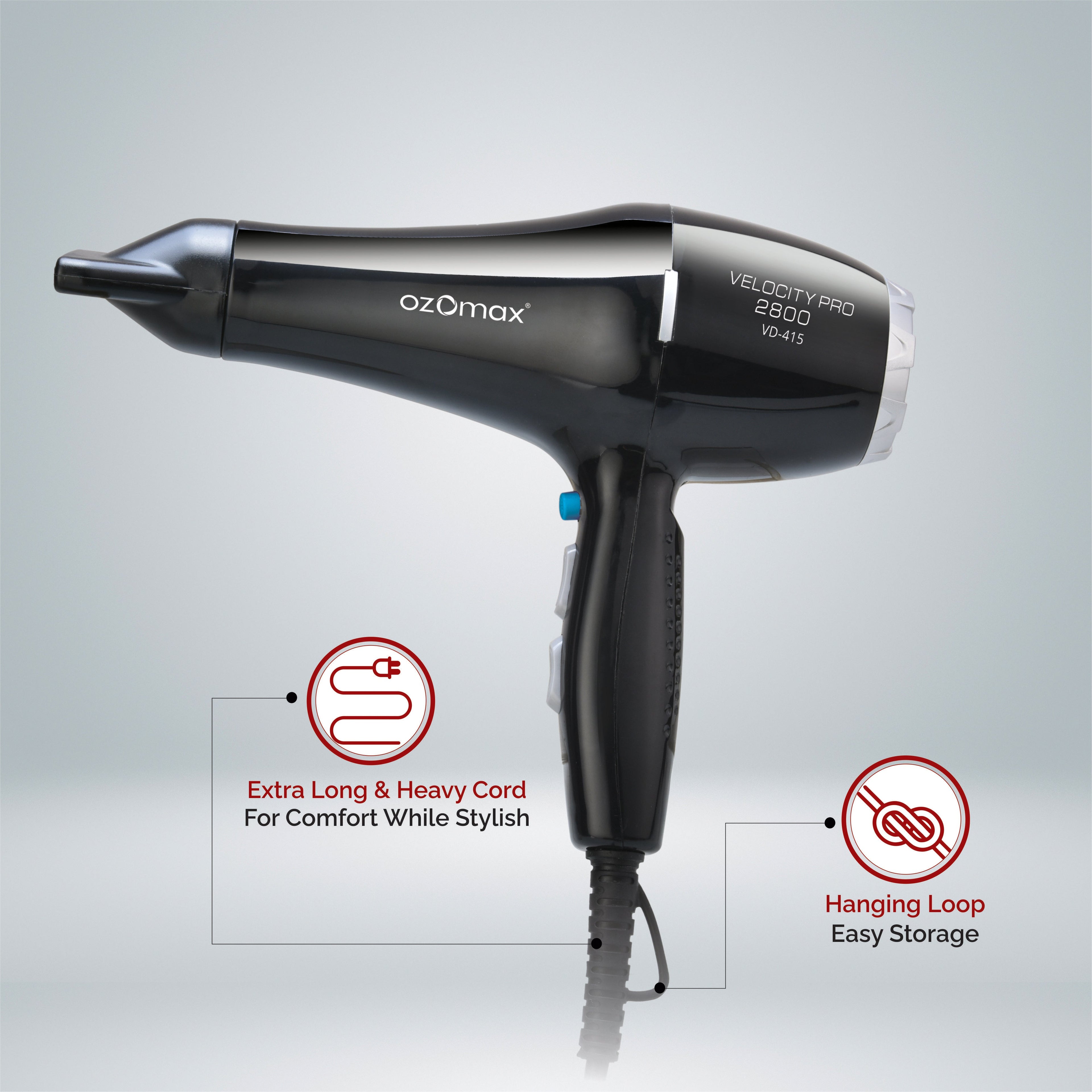 Velocity Pro Hair Dryer 2800