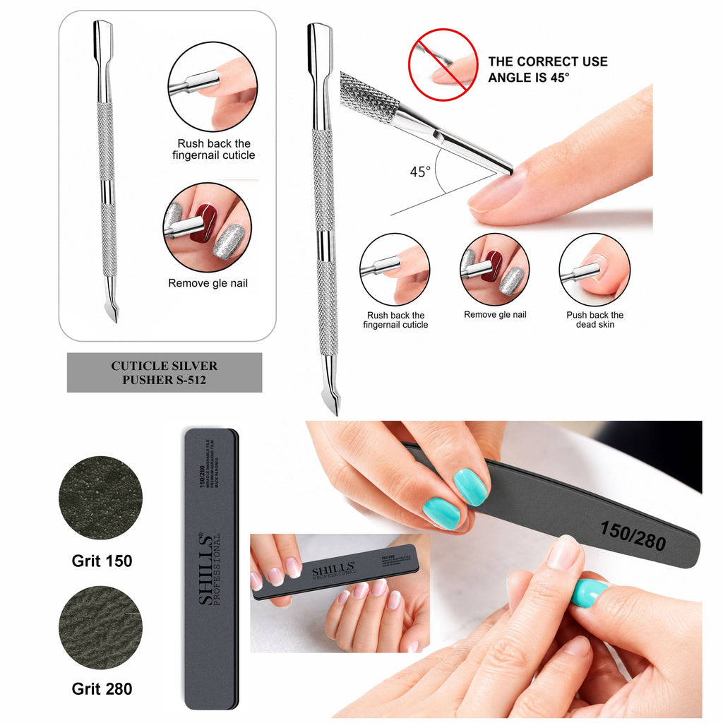 Gel Nail Removal Kit with Magic Remover
