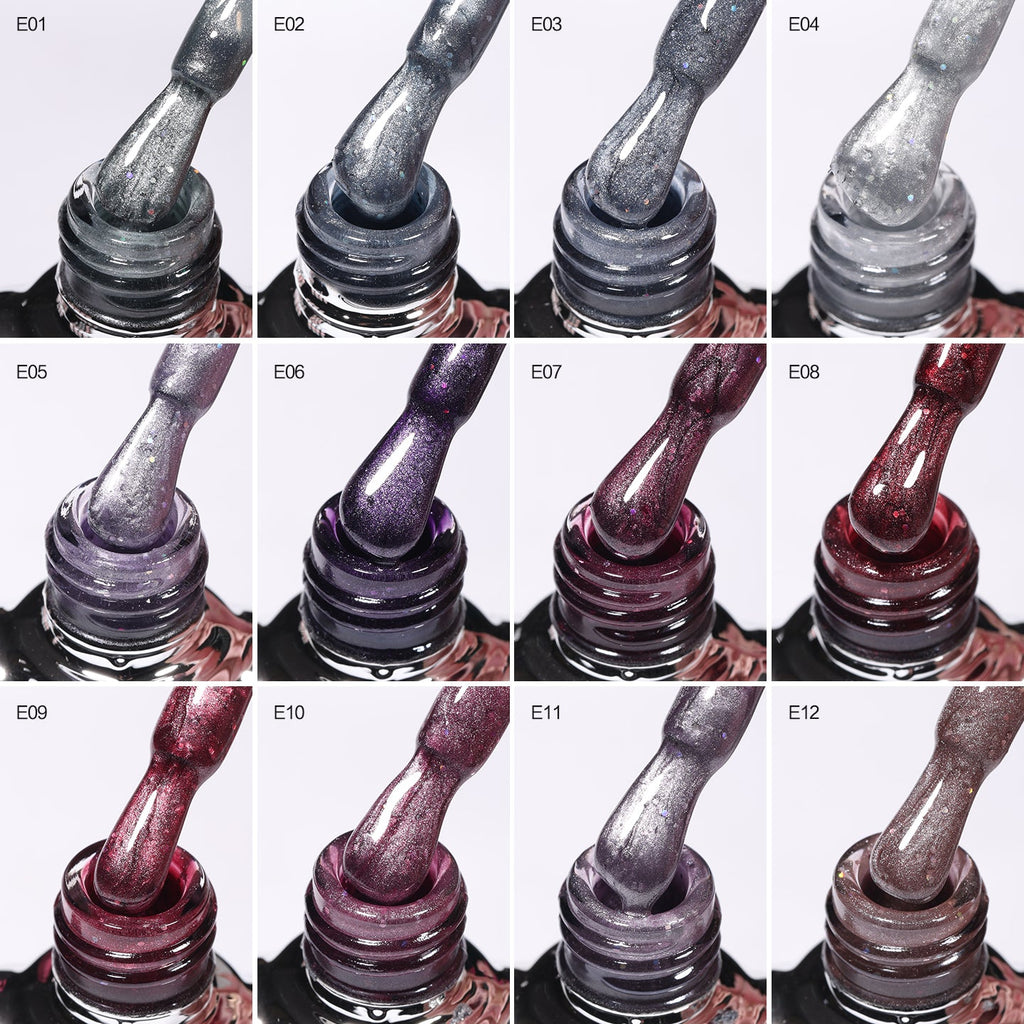 ETHEREAL IRIDESCENT CAT EYE GEL POLISH SET
