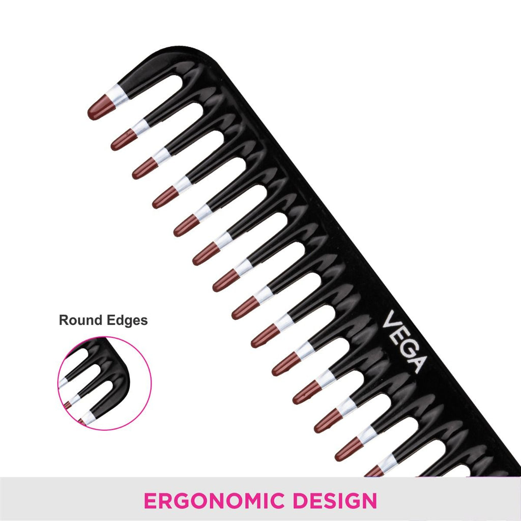 De-Tangling Comb - 1266 - Black