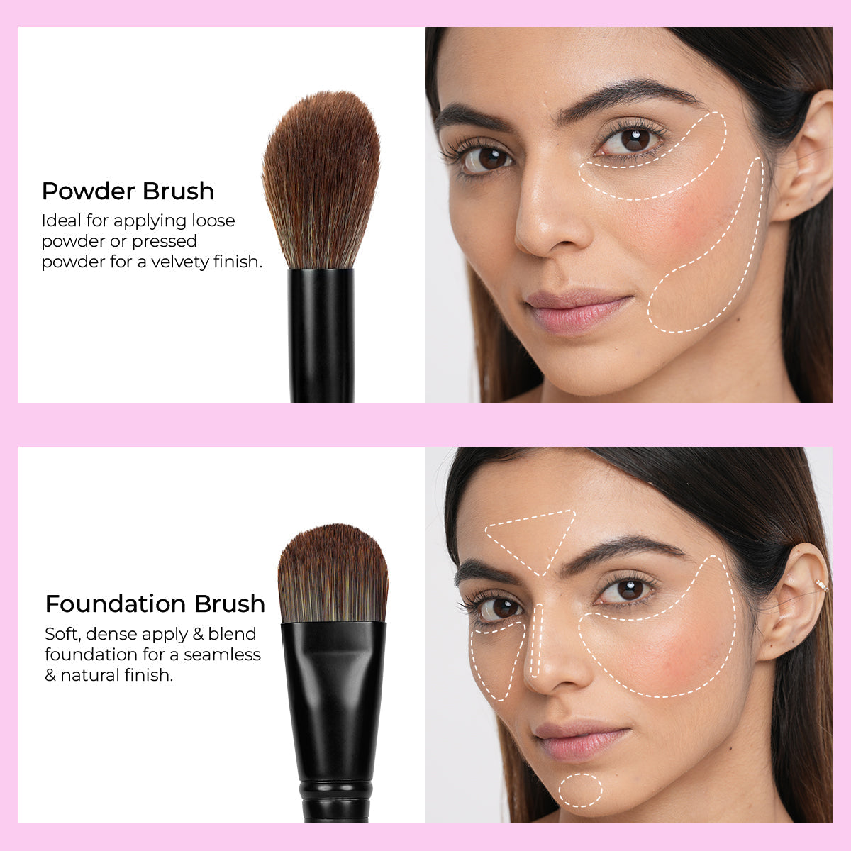 Face & Eyes Perfection Brush Set