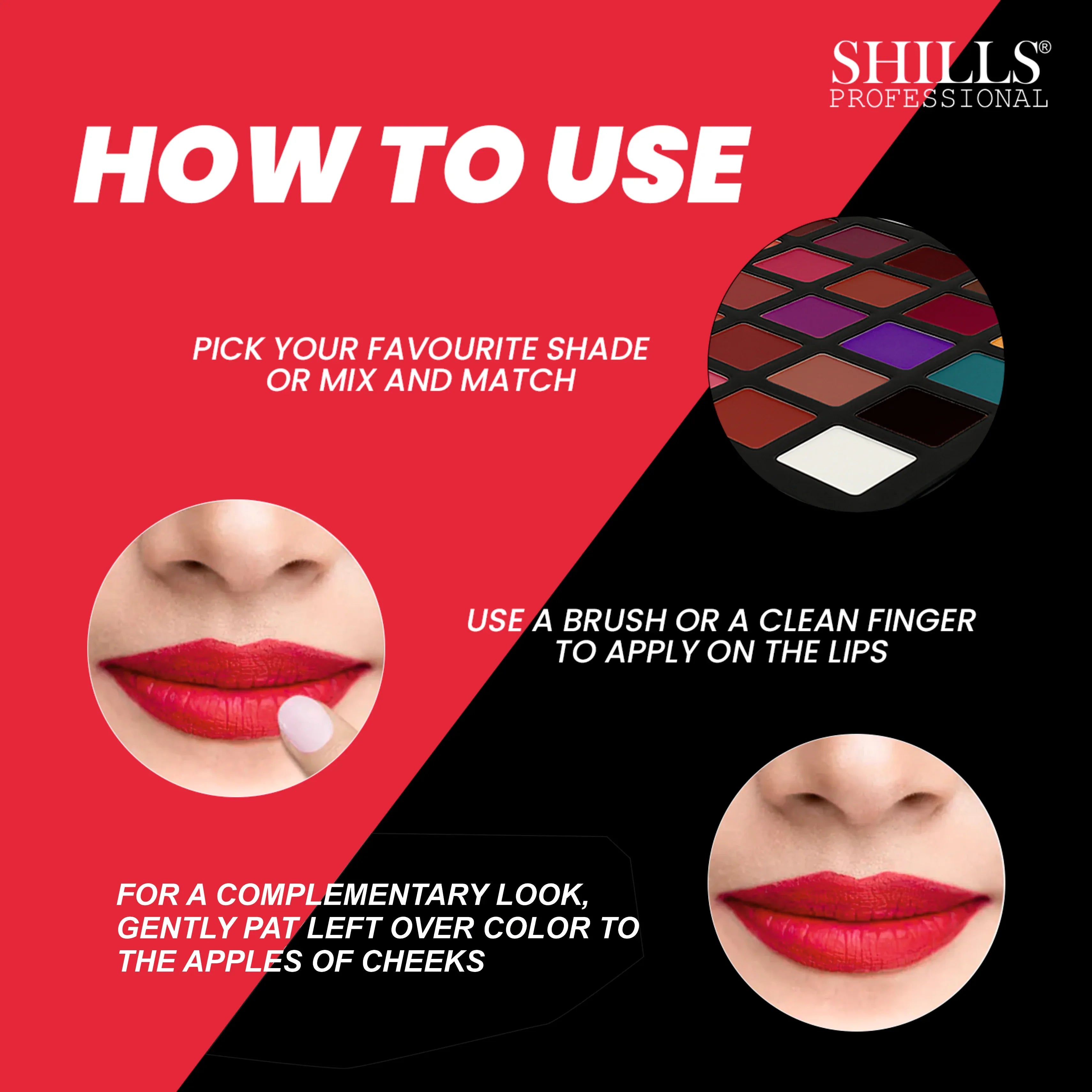 Pro Lip Palette 25 shades