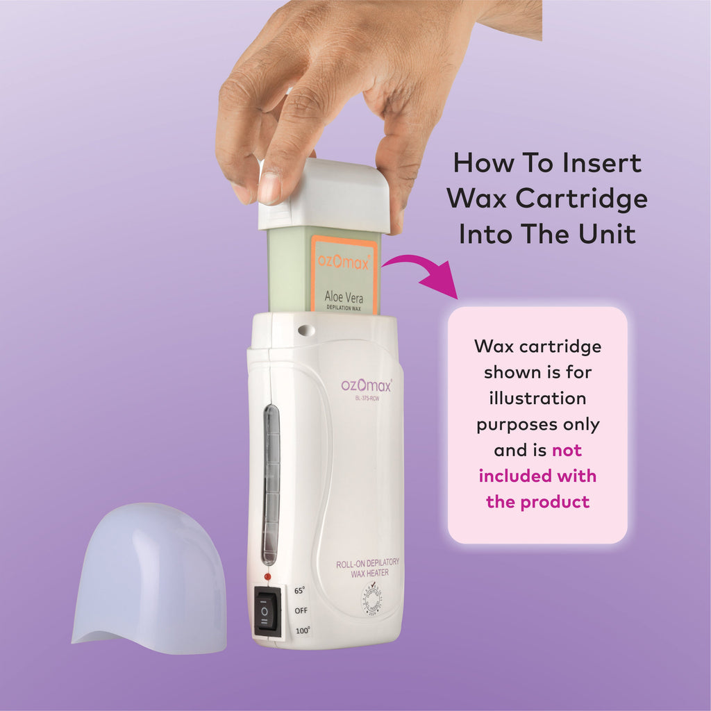 ROLL-ON DEPILATORY WAX HEATER Dual Temperature System