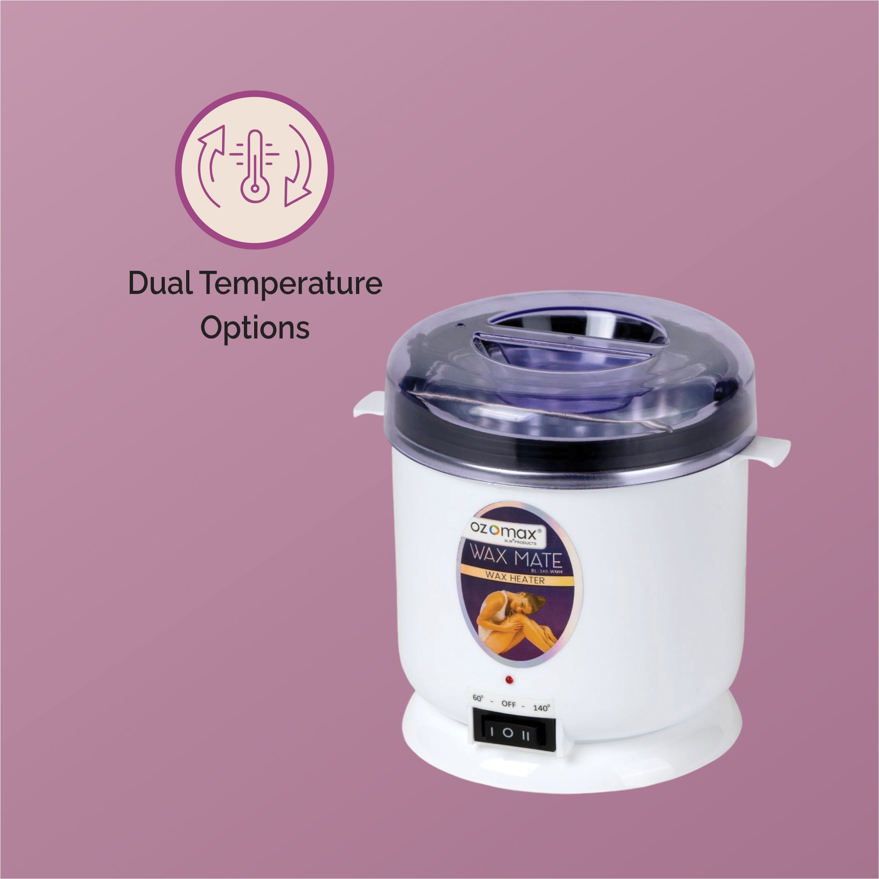 WAX MATE AUTOMATIC WAX HEATER Dual Temperature System