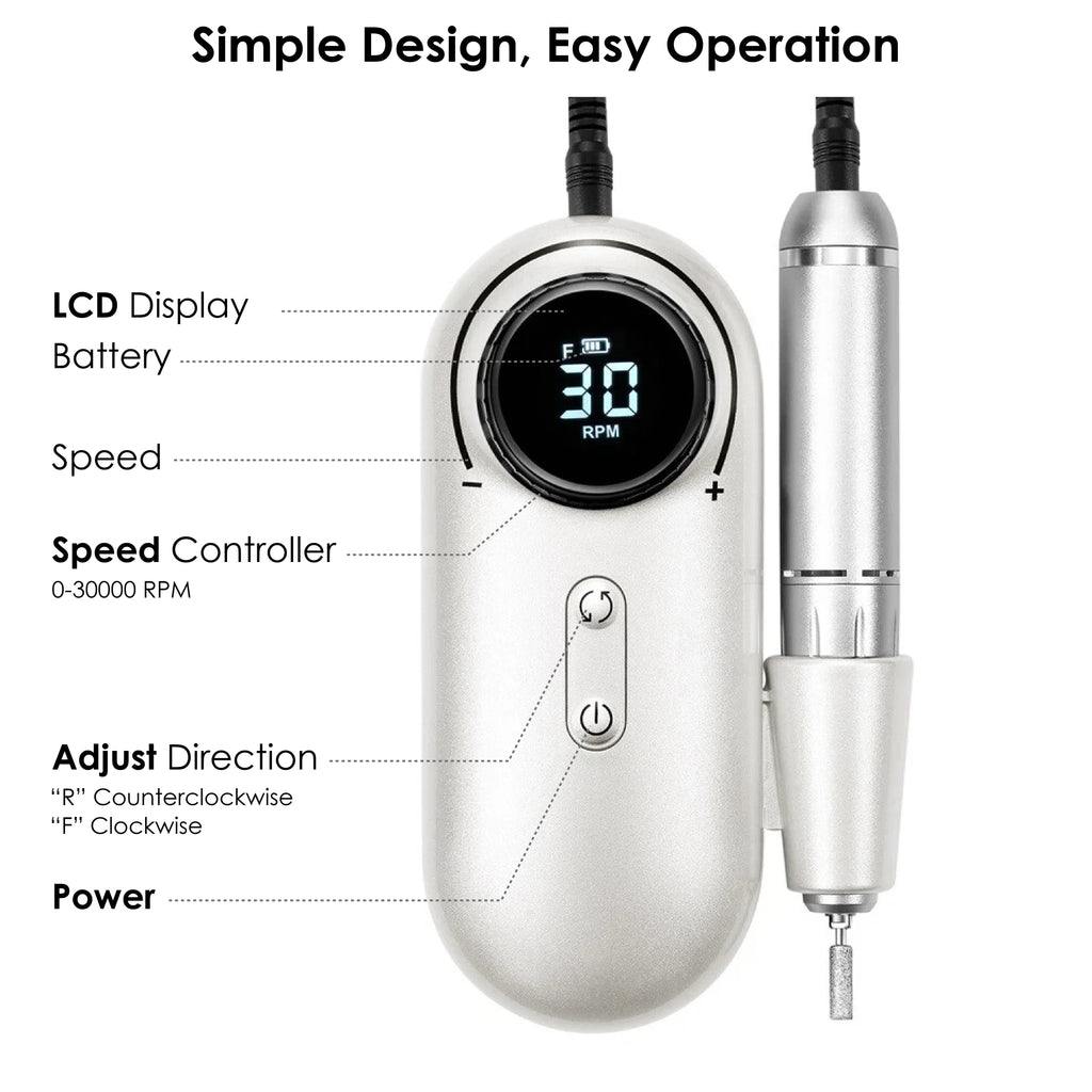Mellow Edition Nail Drill Machine 30000 RPM