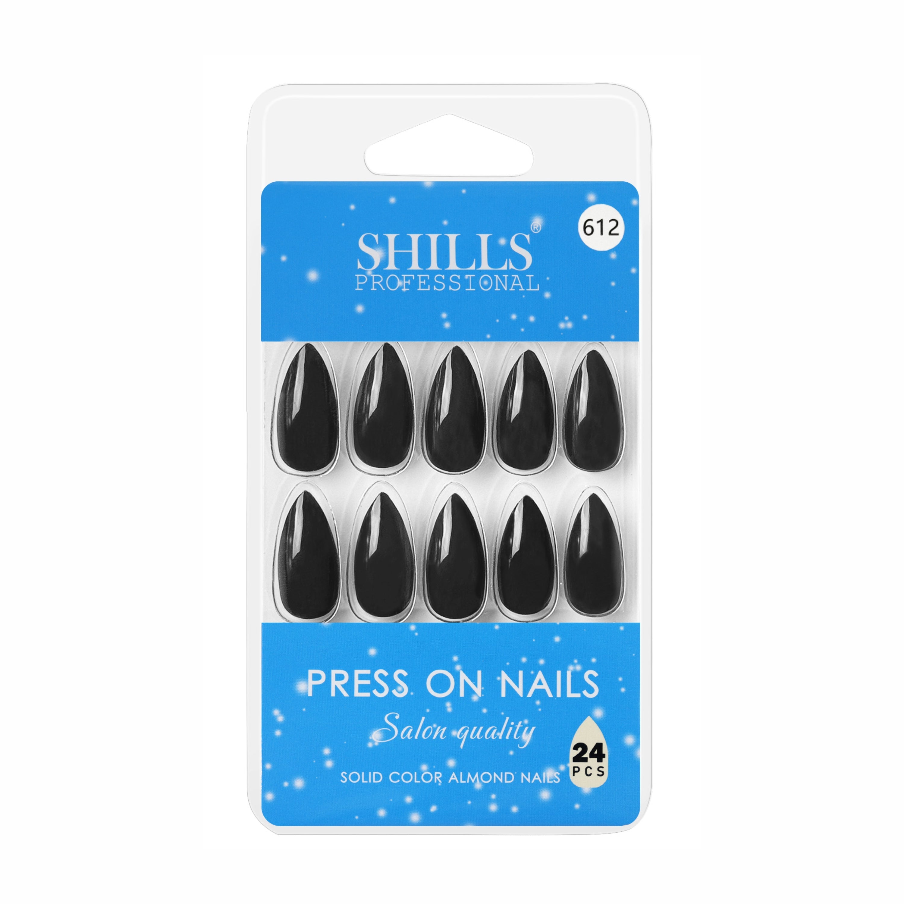 Glossy Solid Color Nails Sharp Almond(SPN605-SPN656)