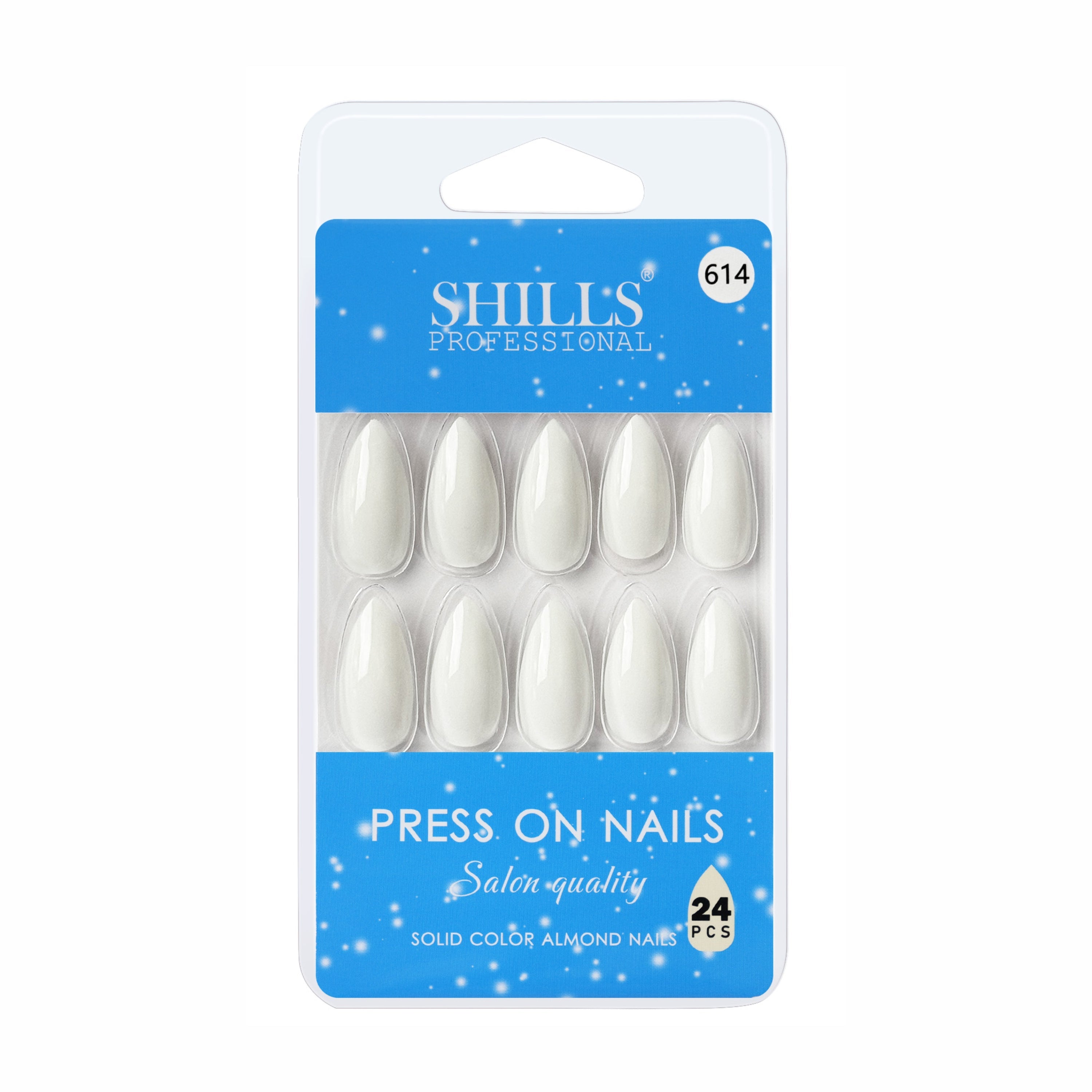 Glossy Solid Color Nails Sharp Almond(SPN605-SPN656)