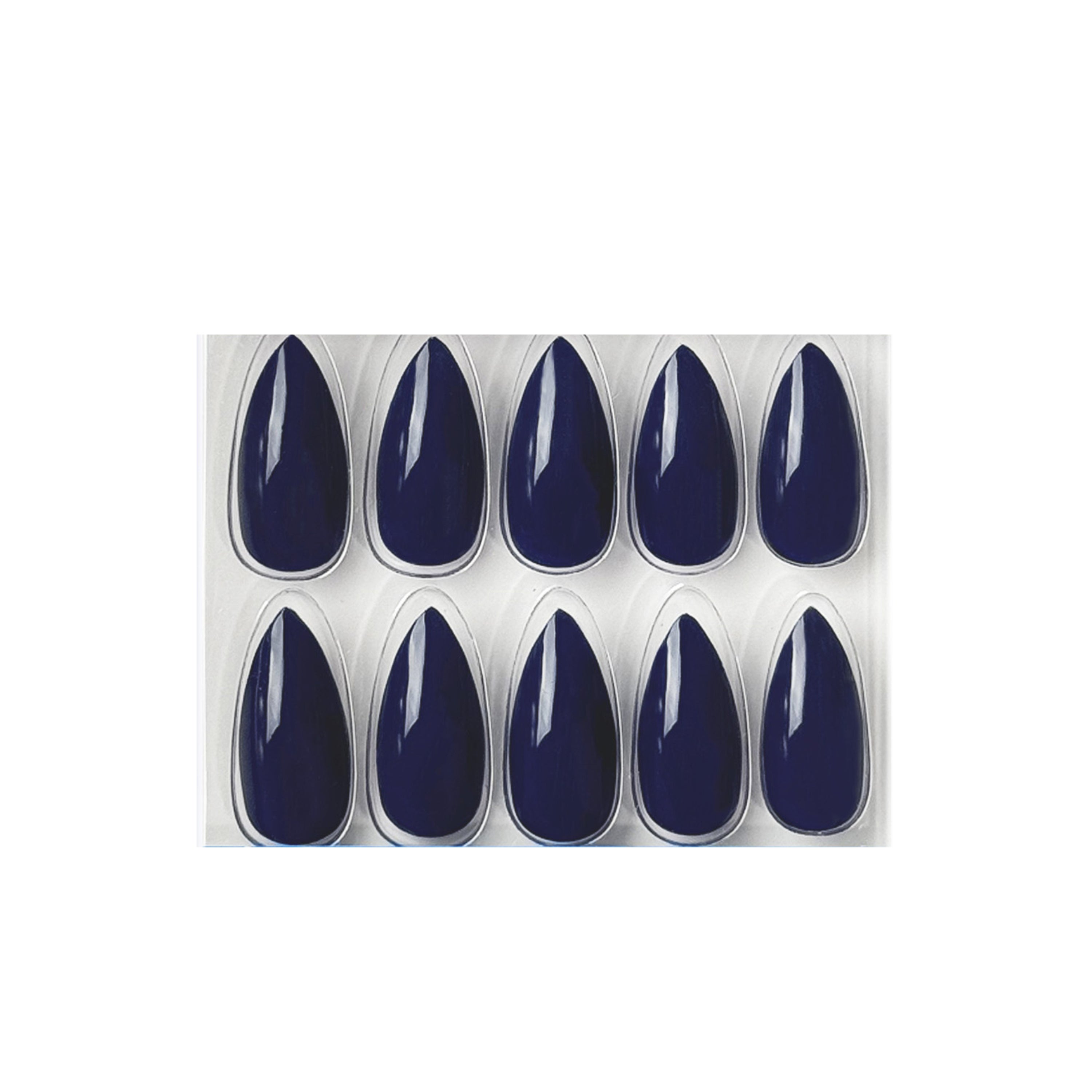 Glossy Solid Color Nails Sharp Almond(SPN605-SPN656)