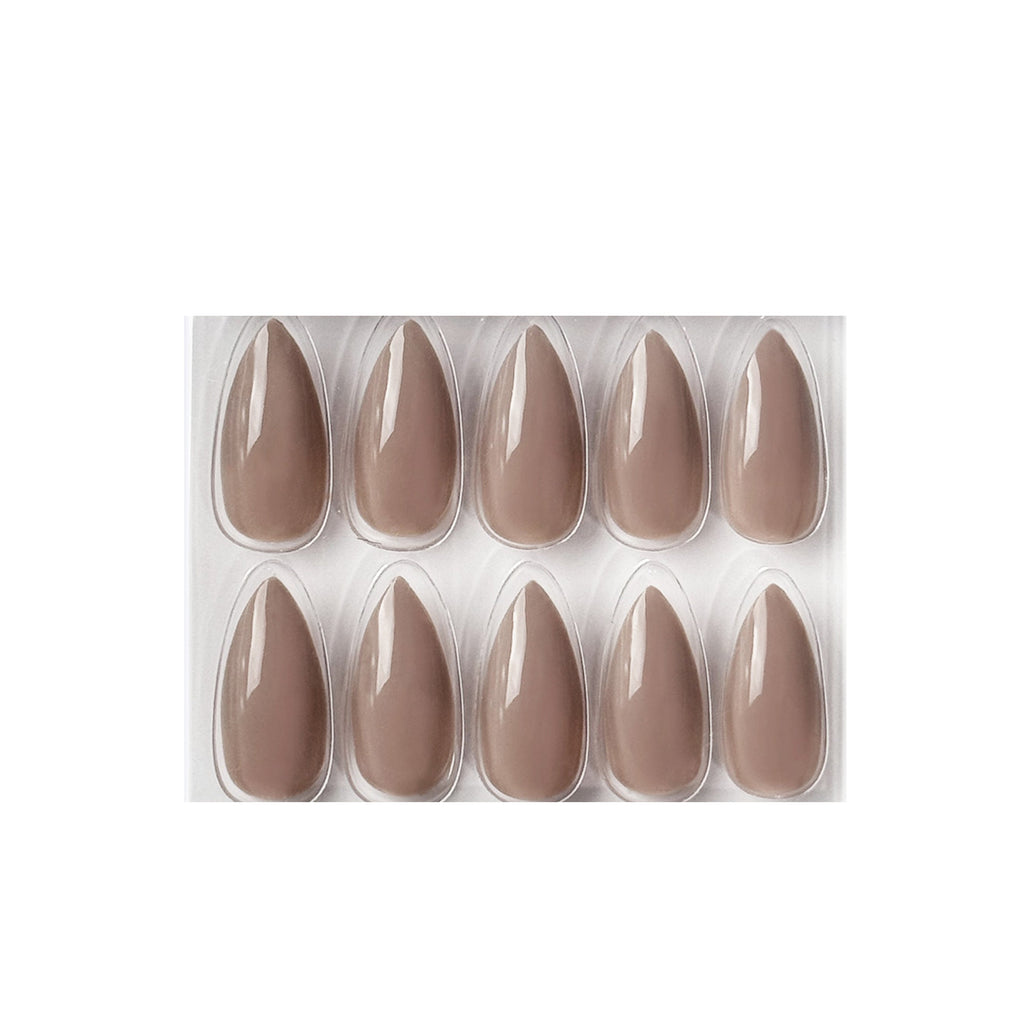 Glossy Solid Color Nails Sharp Almond(SPN605-SPN656)