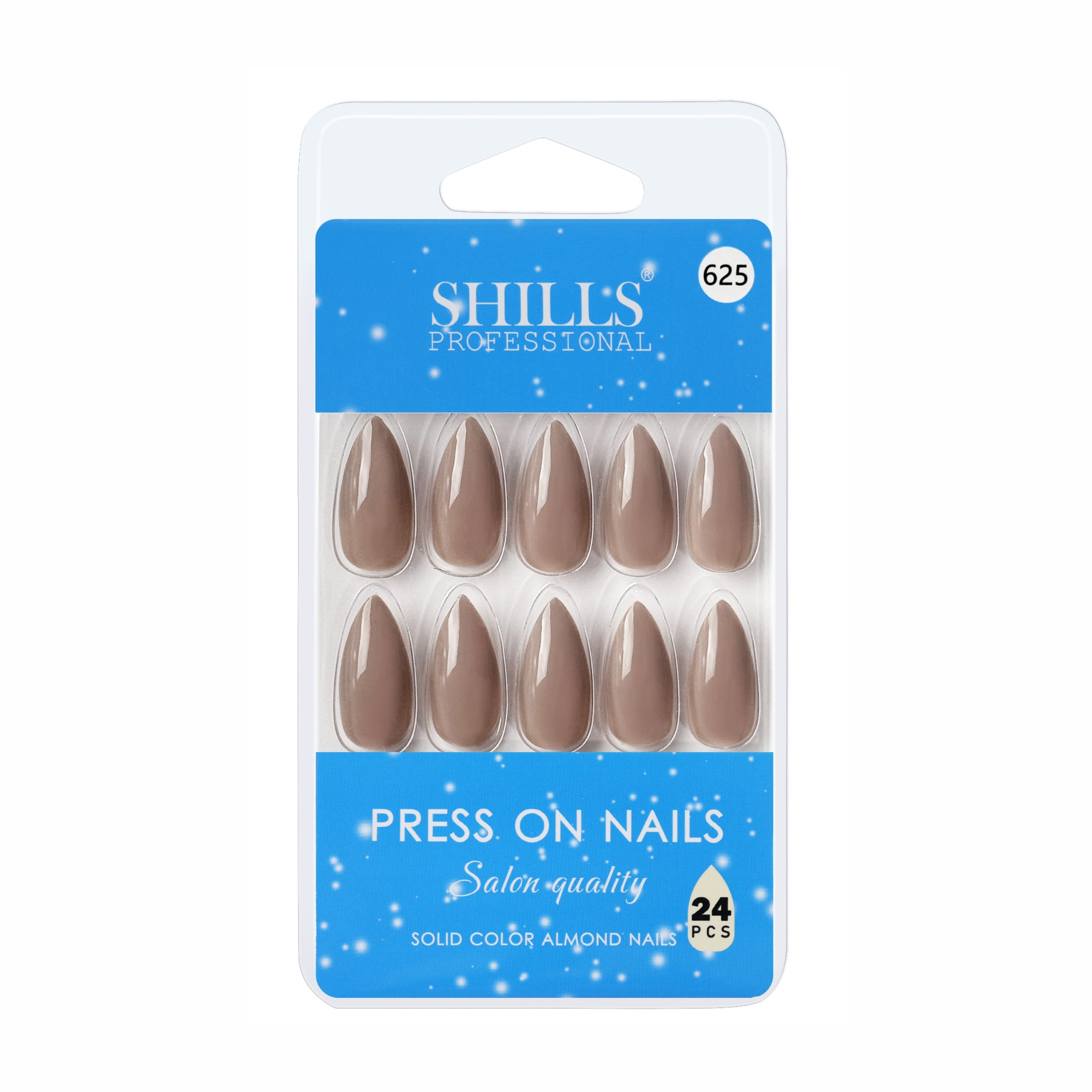Glossy Solid Color Nails Sharp Almond(SPN605-SPN656)
