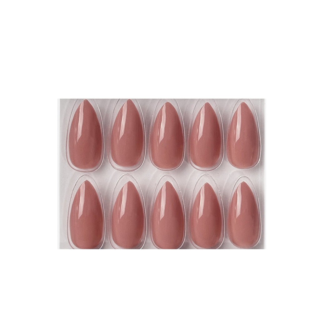 Glossy Solid Color Nails Sharp Almond(SPN605-SPN656)