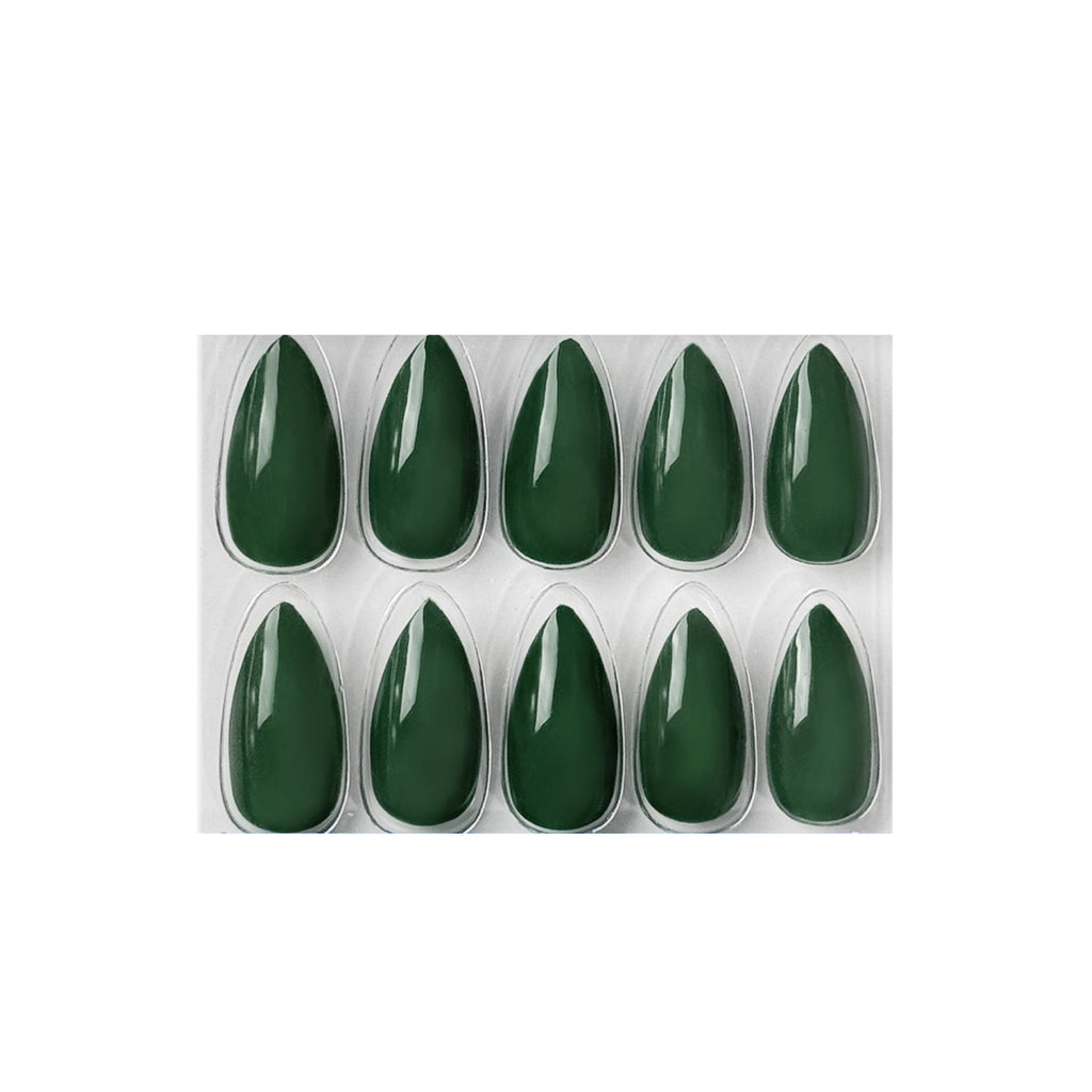 Glossy Solid Color Nails Sharp Almond(SPN605-SPN656)