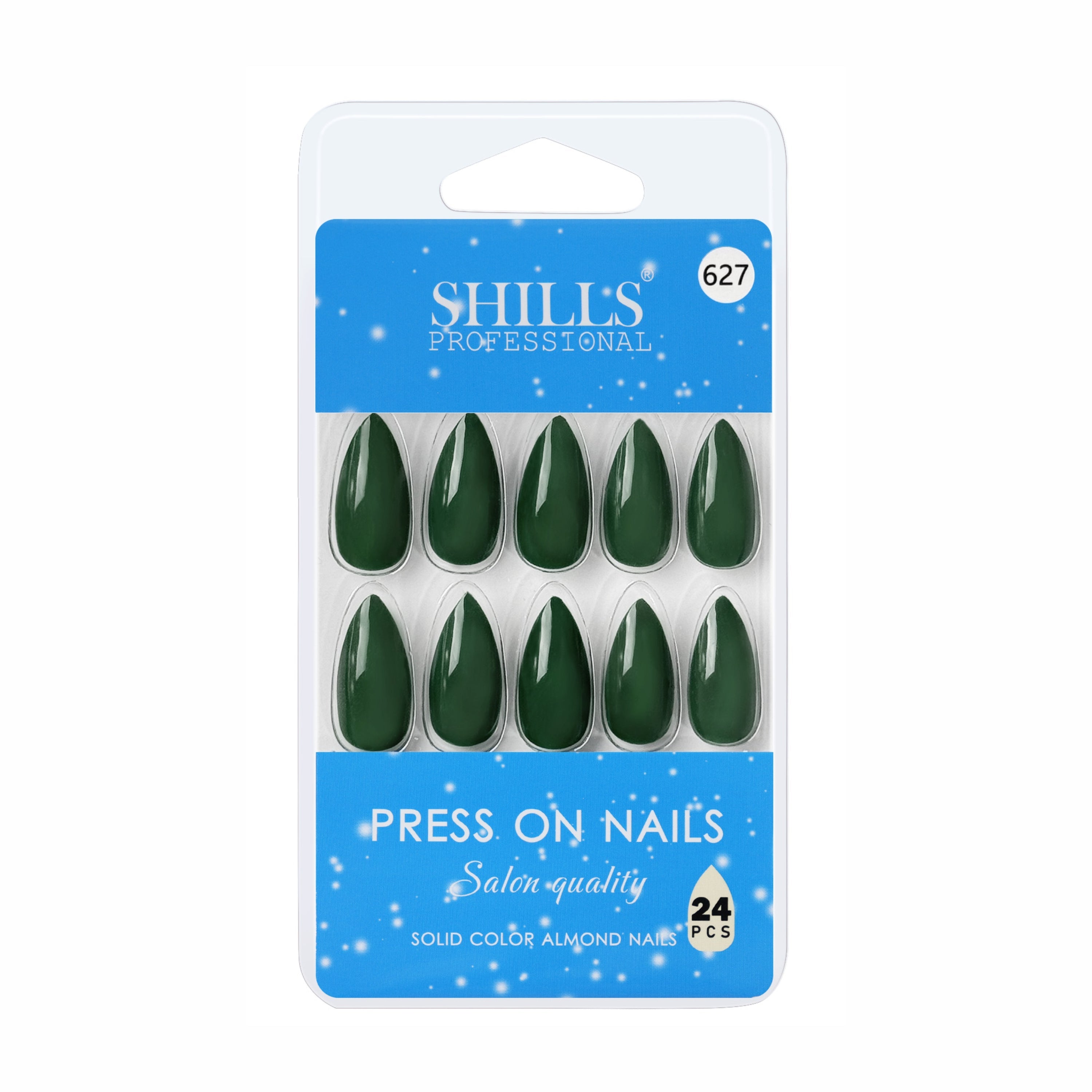 Glossy Solid Color Nails Sharp Almond(SPN605-SPN656)