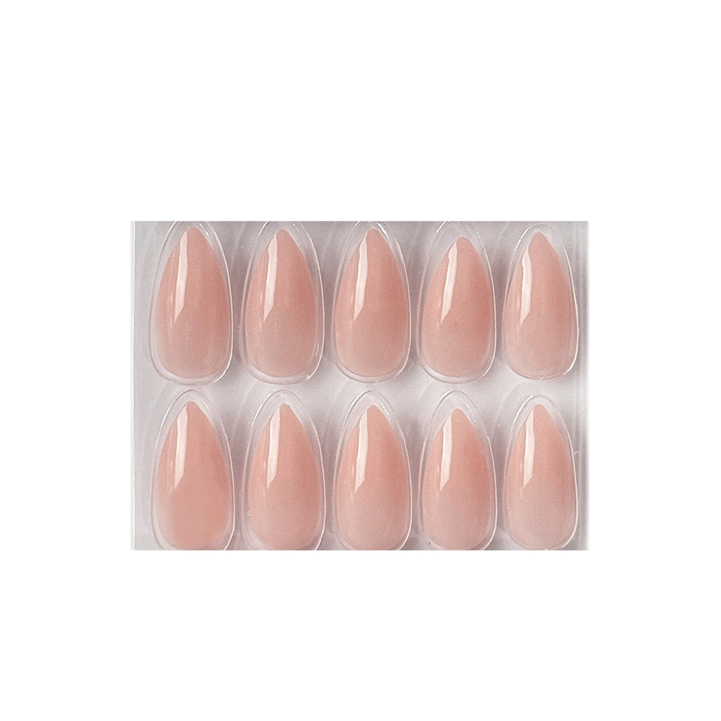 Glossy Solid Color Nails Sharp Almond(SPN605-SPN656)