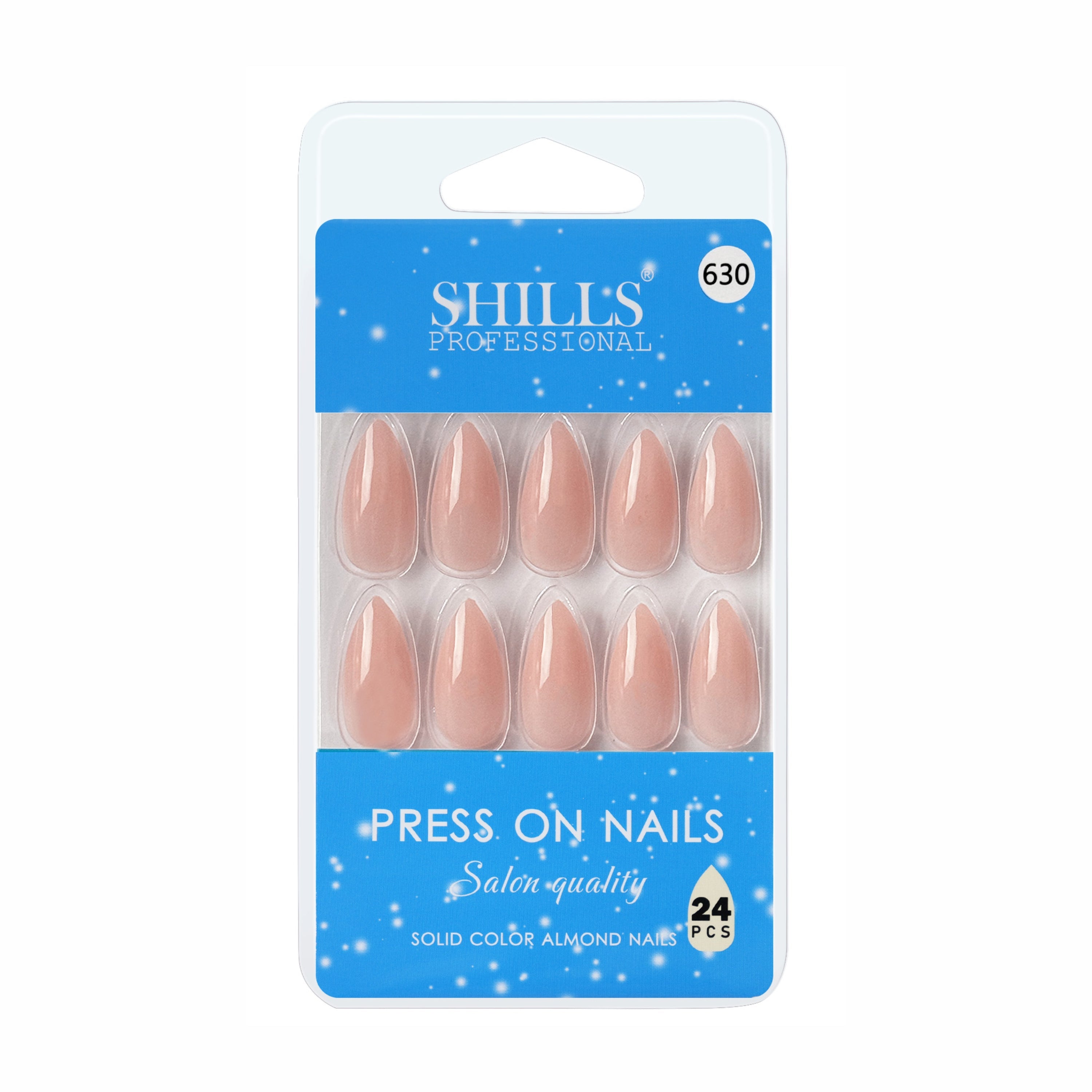 Glossy Solid Color Nails Sharp Almond(SPN605-SPN656)