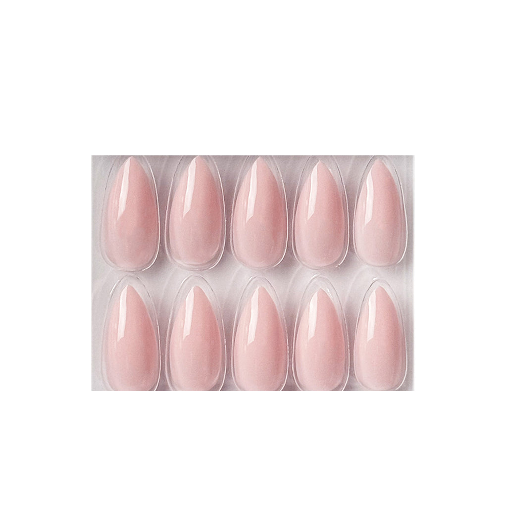 Glossy Solid Color Nails Sharp Almond(SPN605-SPN656)