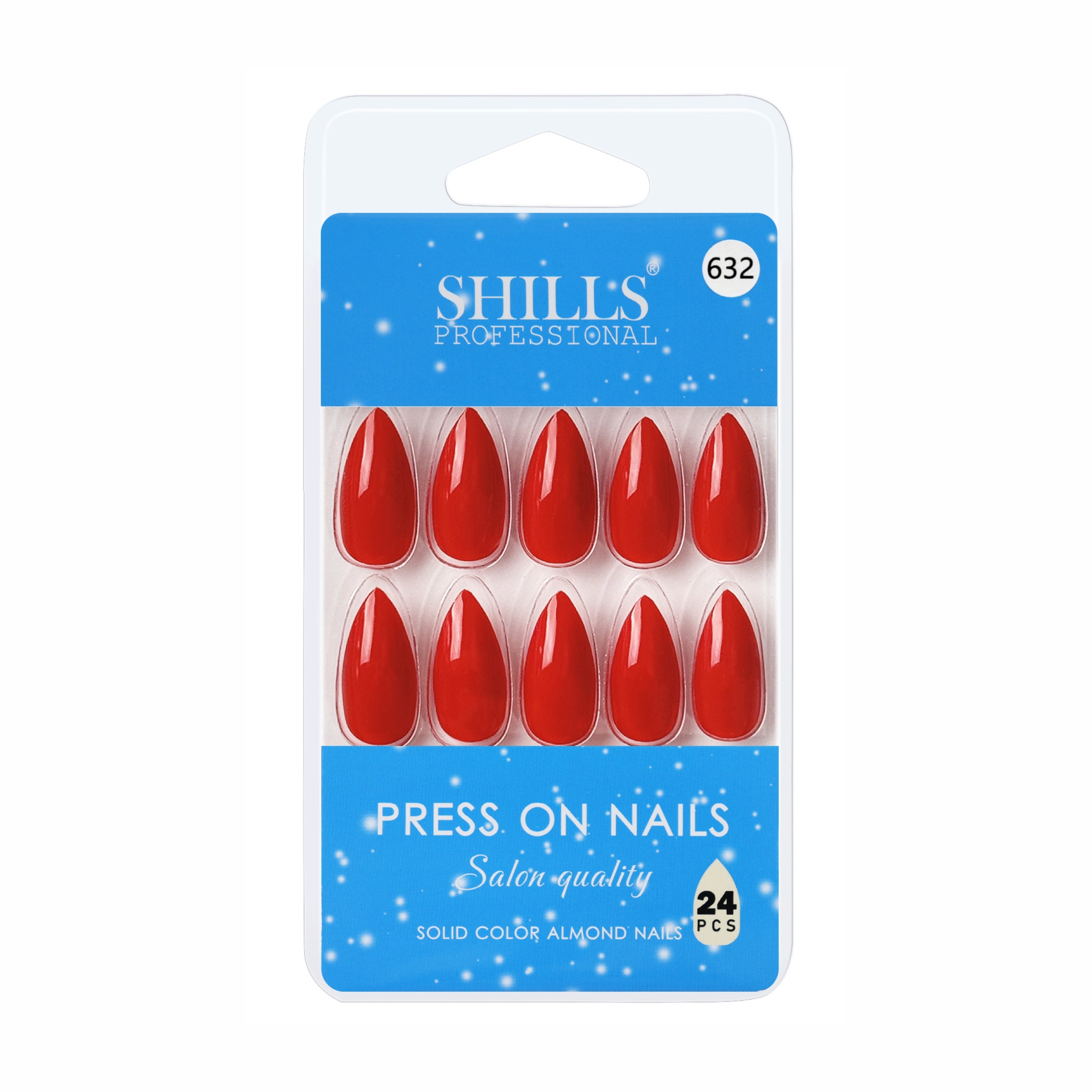 Glossy Solid Color Nails Sharp Almond(SPN605-SPN656)