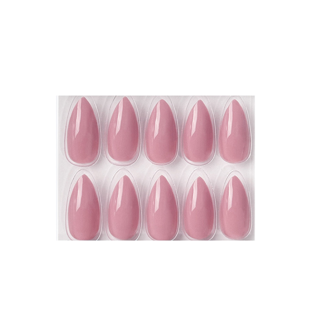 Glossy Solid Color Nails Sharp Almond(SPN605-SPN656)
