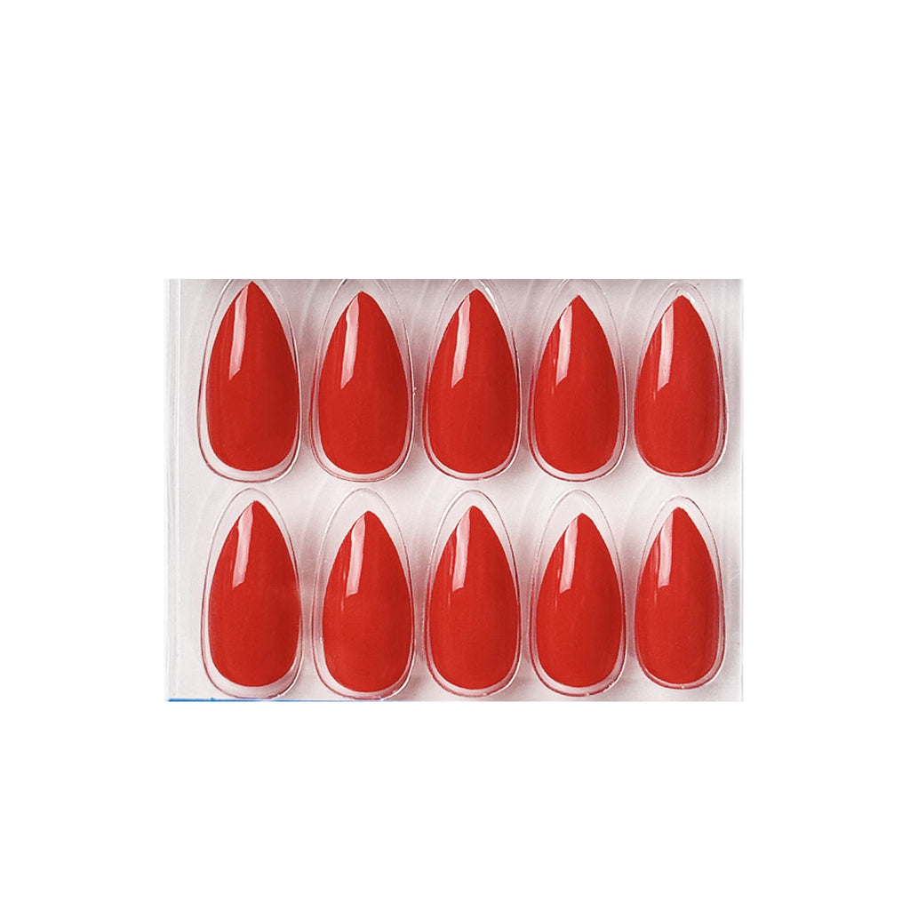 Glossy Solid Color Nails Sharp Almond(SPN605-SPN656)