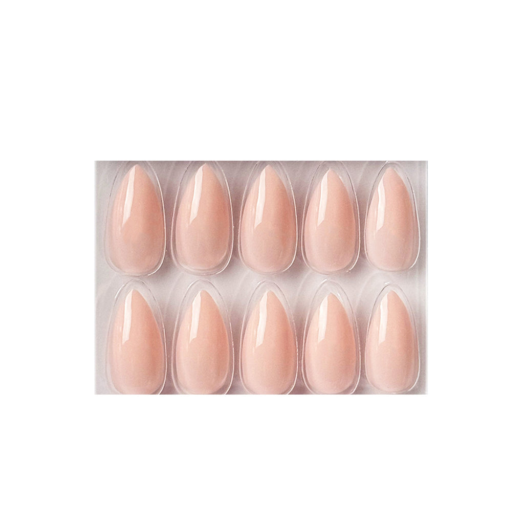 Glossy Solid Color Nails Sharp Almond(SPN605-SPN656)
