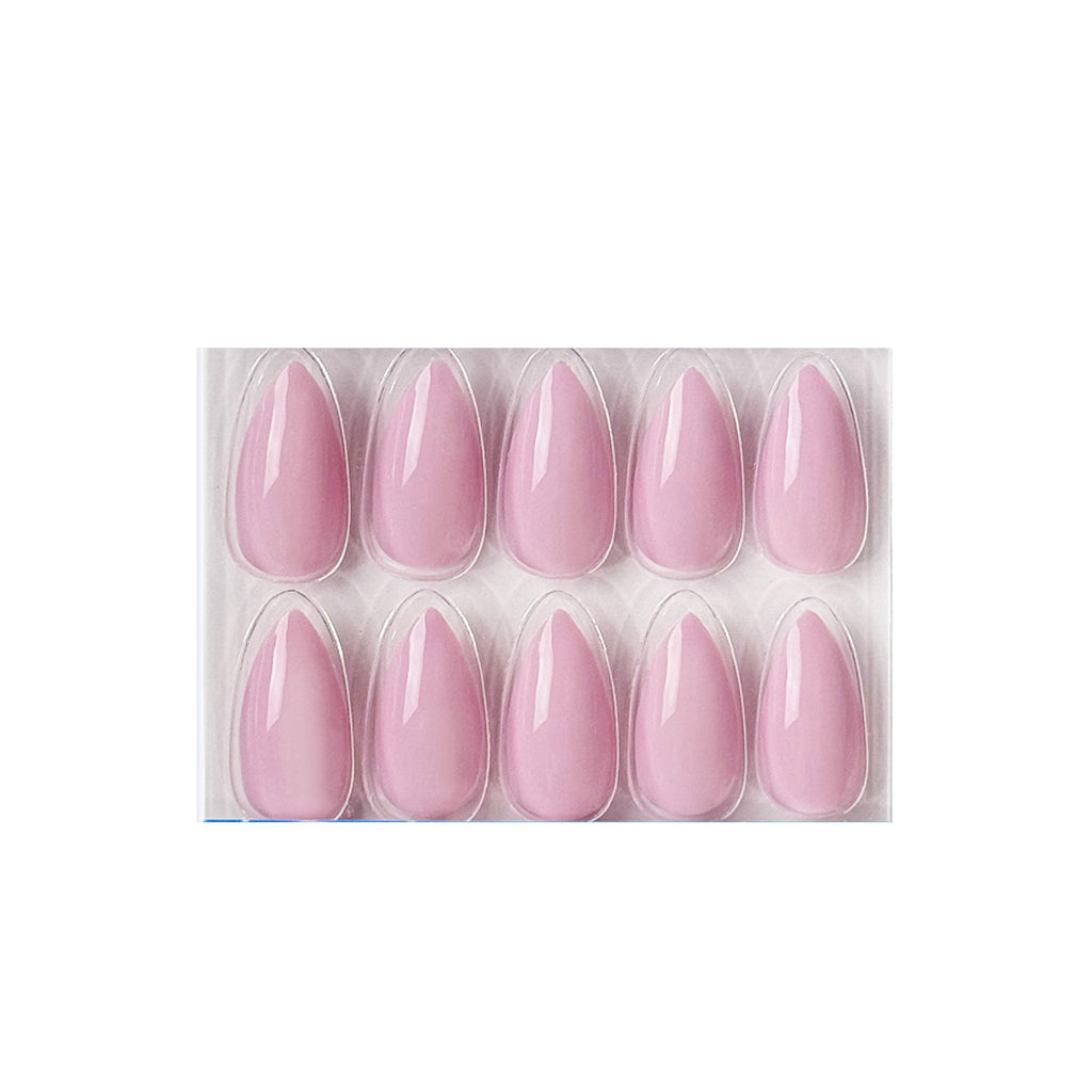 Glossy Solid Color Nails Sharp Almond(SPN605-SPN656)