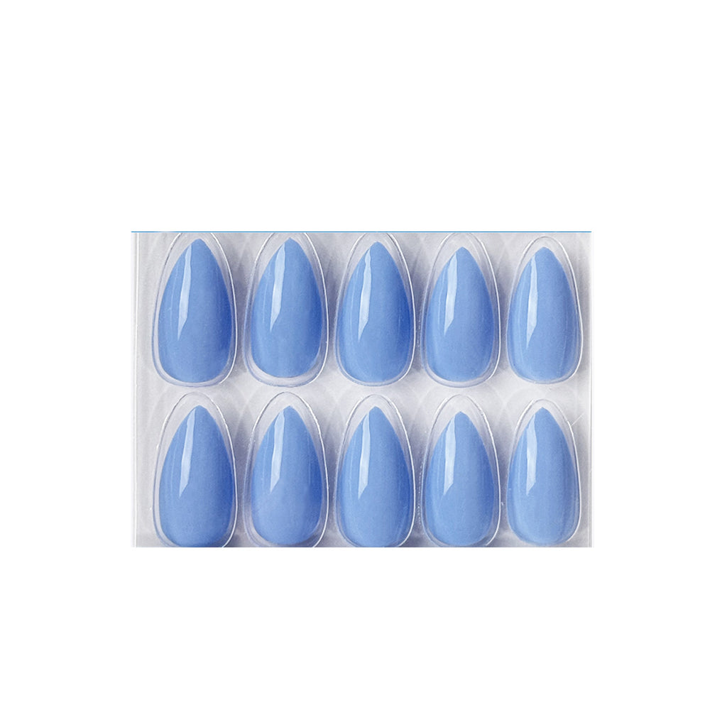 Glossy Solid Color Nails Sharp Almond(SPN605-SPN656)