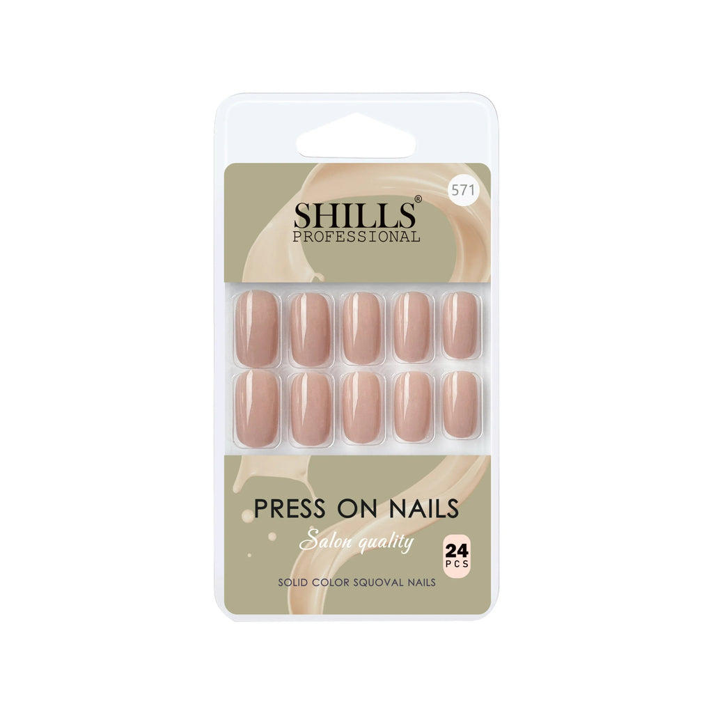Glossy Solid Color Nails Square(SPN553-SPN604)