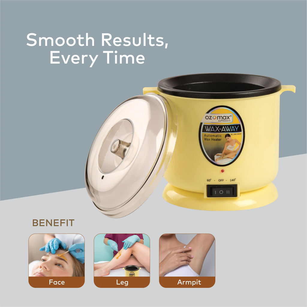 WAX AWAY AUTOMATIC WAX HEATER Dual Temperature System