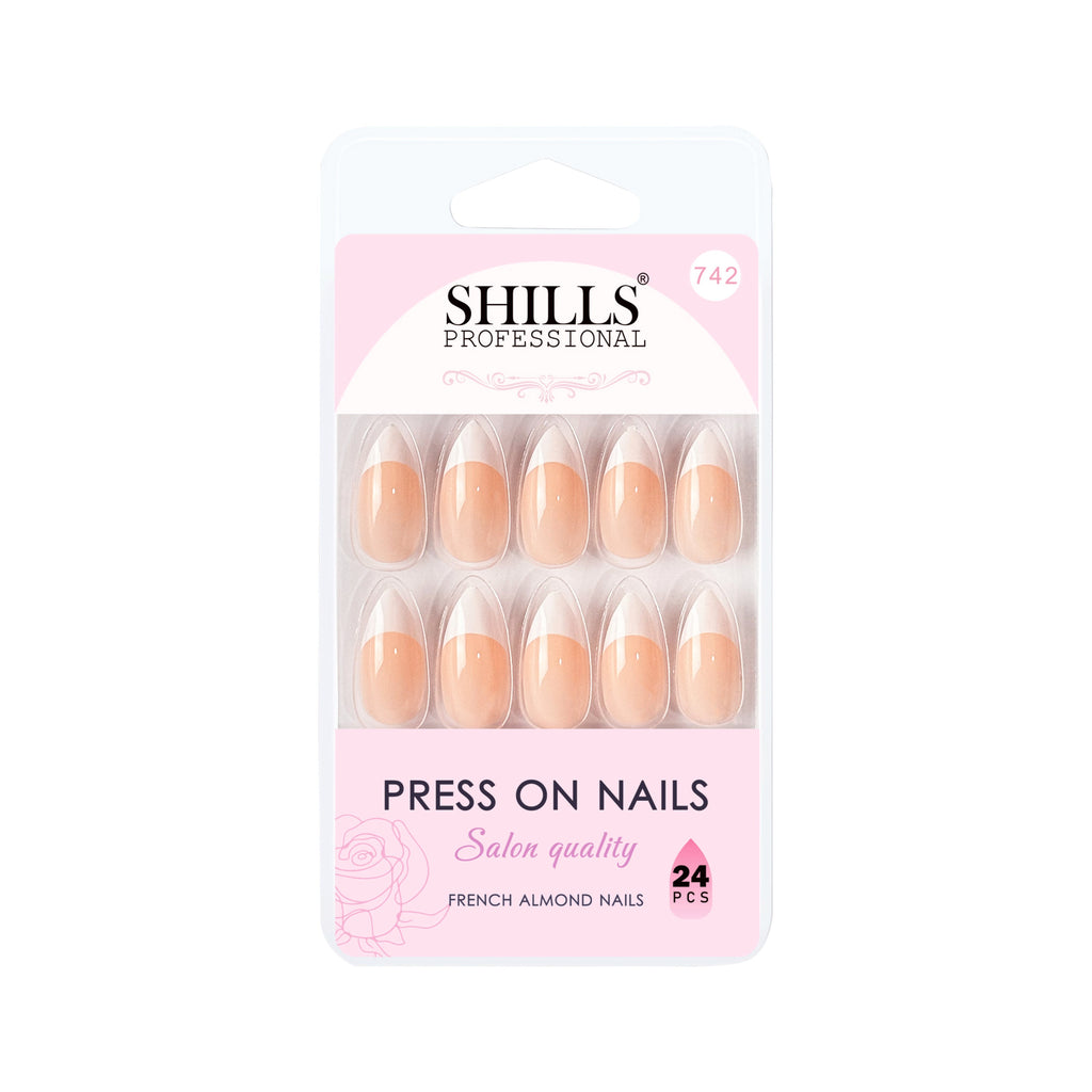 French Press On Nails Sharp Almond (Spn734-Spn746)