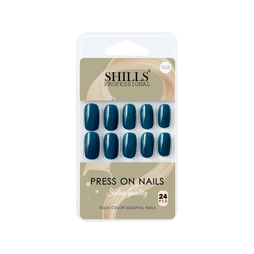 Glossy Solid Color Nails Square(SPN553-SPN604)